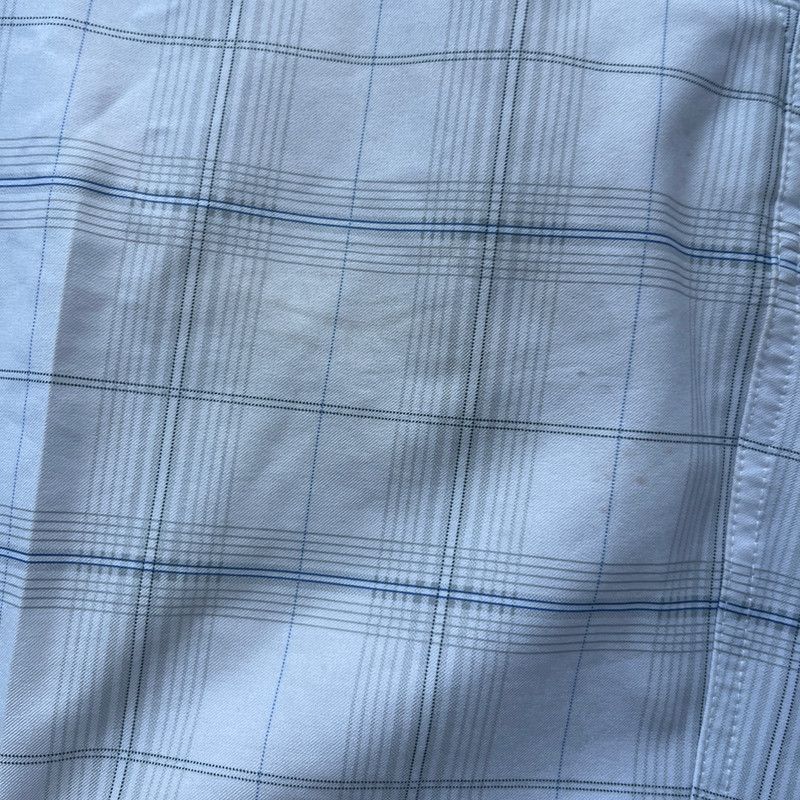 Designer Kirkland Signature Men's White Plaid Shorts Size 36 Size US 36 / EU 52 - 8 Thumbnail
