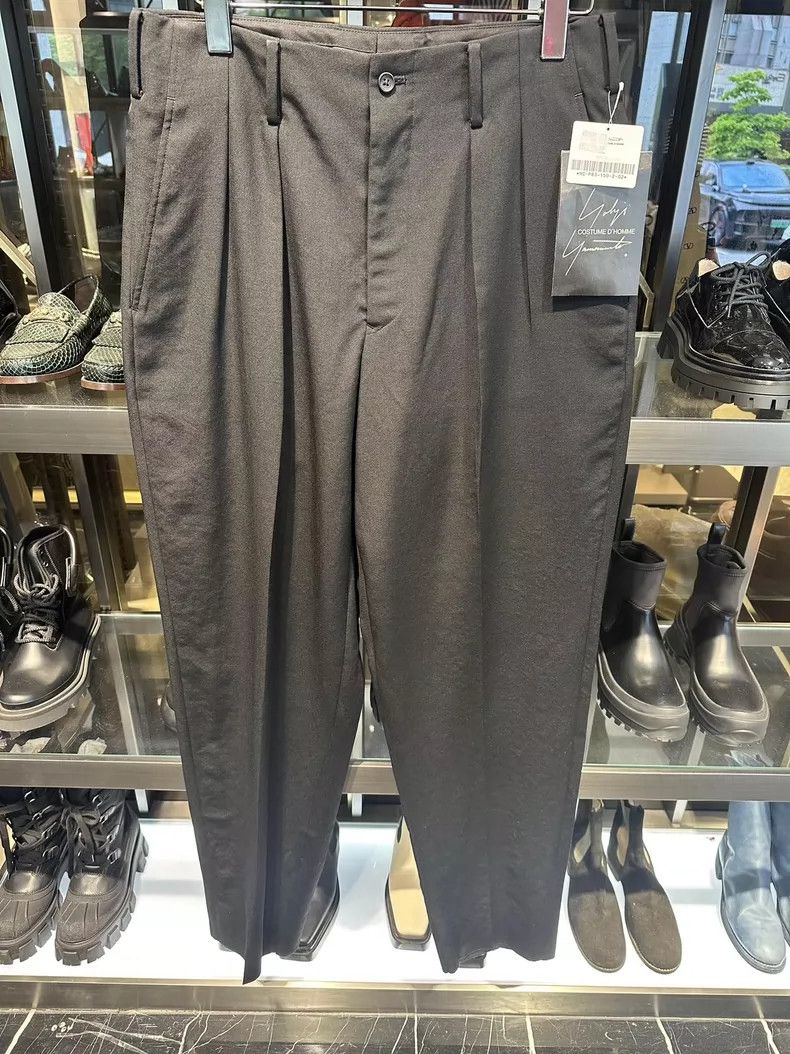 Yohji Yamamoto Yohji Yamamoto size 2 Wool slacks pants Size US 28 / EU 44 - 1 Thumbnail