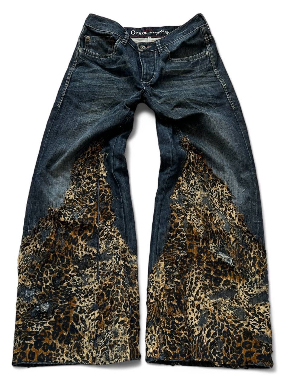 Japanese Brand Vintage Boro Style Avant Garde Jeans Size 34" / US 12 / IT 48 - 1 Thumbnail