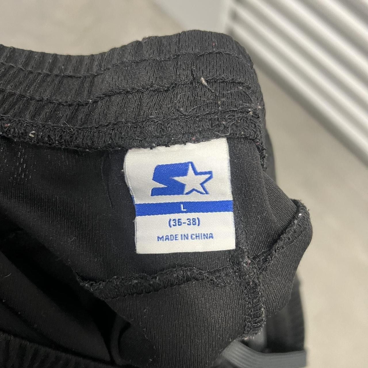 Starter Vintage Y2K/2000s Baggy Black Essential Starter Sweatpants! Size US 36 / EU 52 - 5 Thumbnail