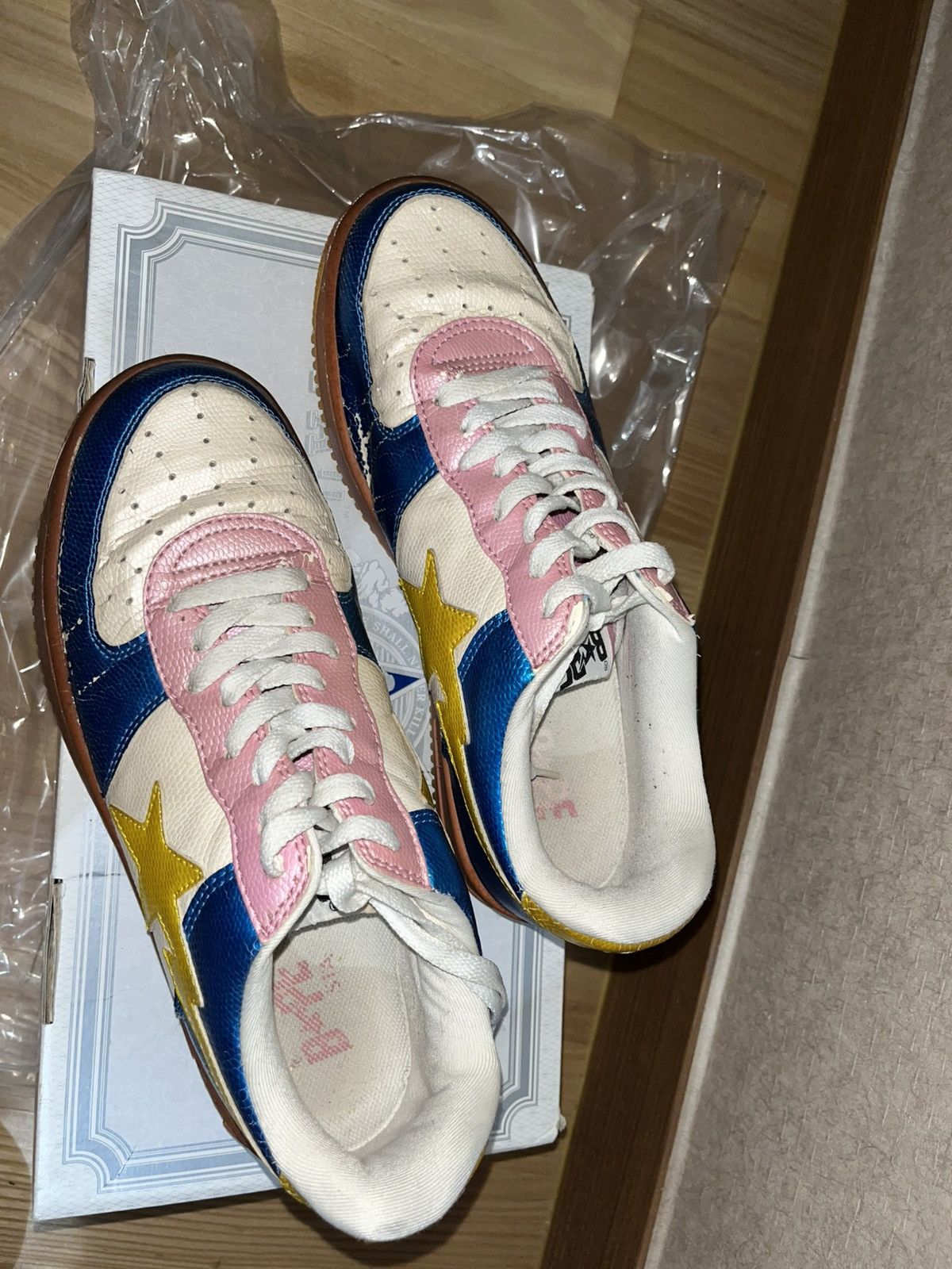 Bape Bape OG Bape Star Cotton Candy Snake Skin Sneakers Size US 9.5 / EU 42-43 - 3 Thumbnail