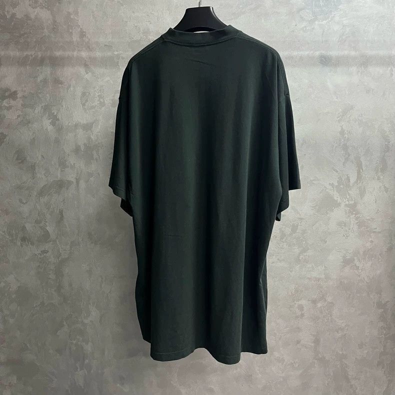 Balenciaga Balenciaga Adidas Green Embroidered Logo Shirt-2506 Size US M / EU 48-50 / 2 - 5 Thumbnail