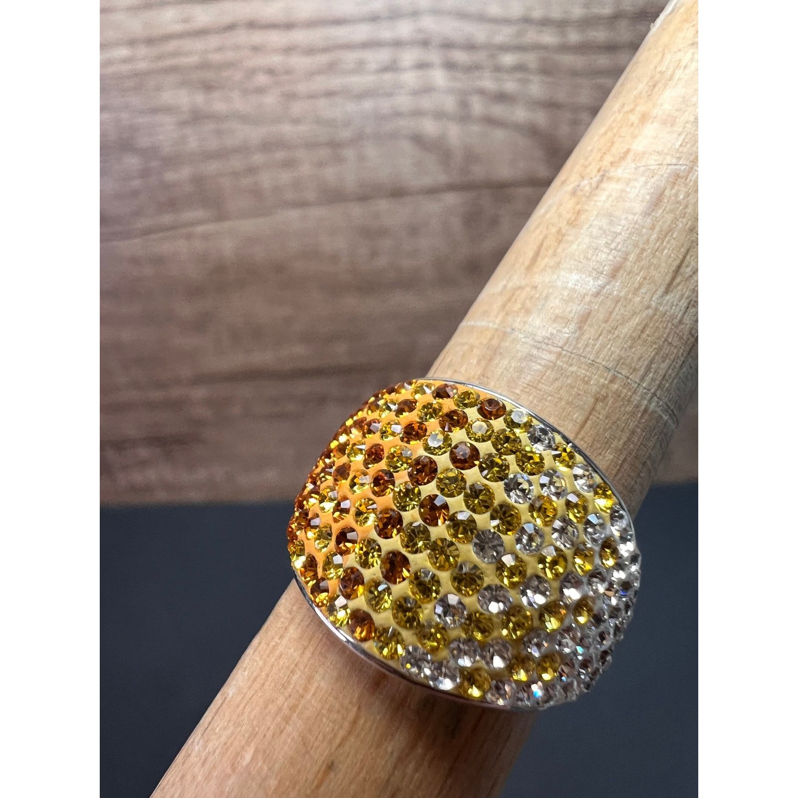 Other Signed Chelsea Taylor yellow ombré 925 ring size 8 Size ONE SIZE - 8 Thumbnail