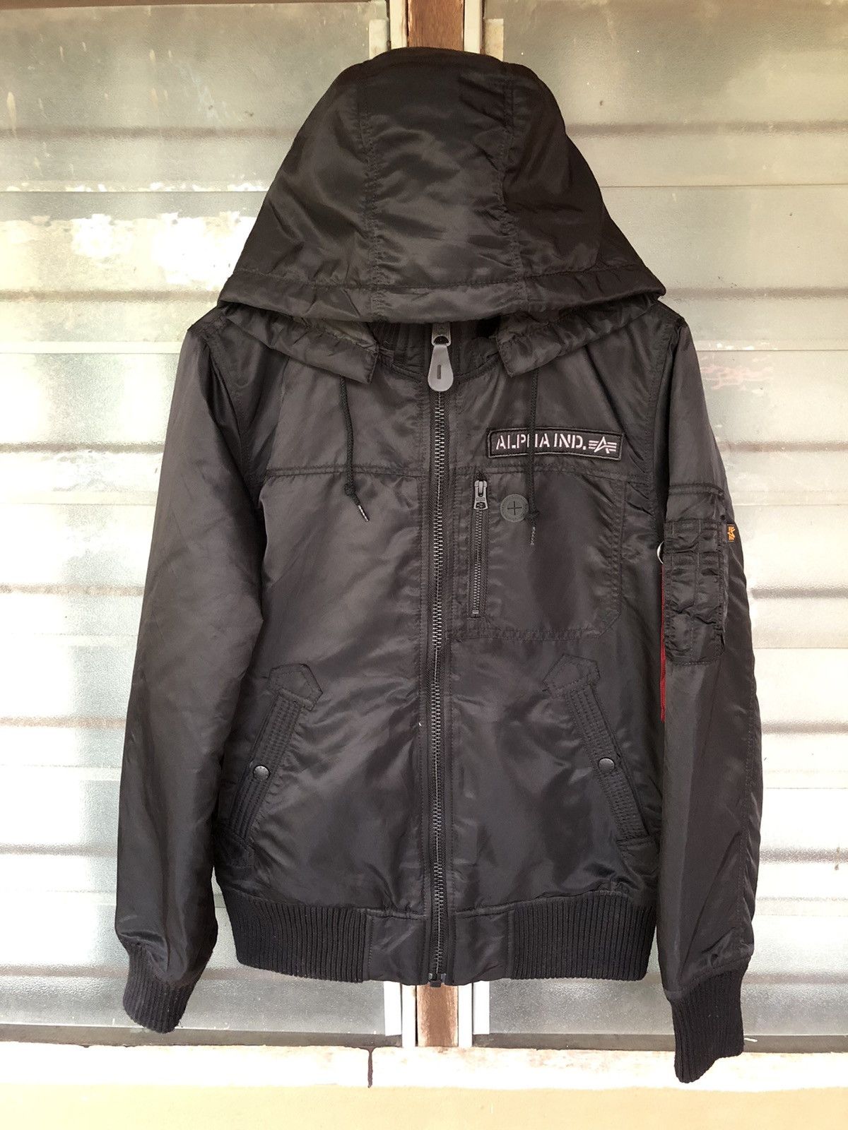 Alpha Industries Alpha Industries Hoodie Bomber Jacket Size US M / EU 48-50 / 2 - 1 Thumbnail