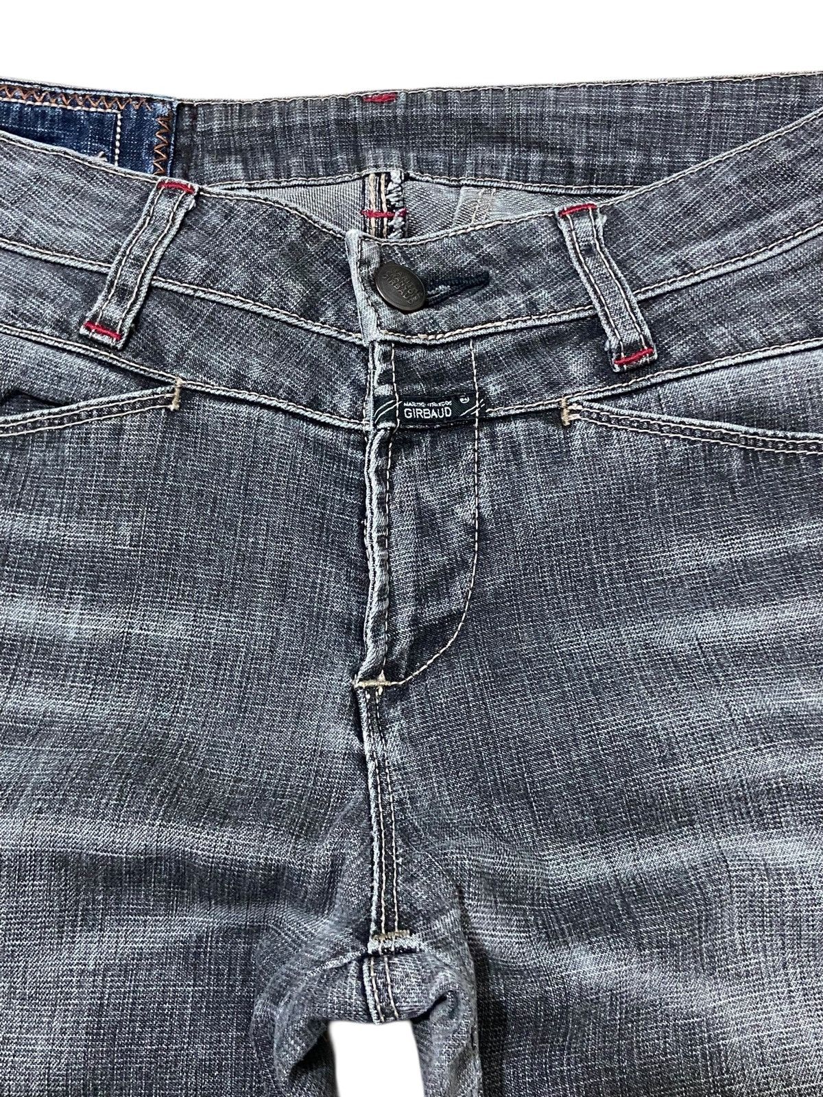 Marithe + Francois Girbaud Marithe Francois Girbaud Flared Stretch Denim Pants Size US 28 / EU 44 - 3 Thumbnail