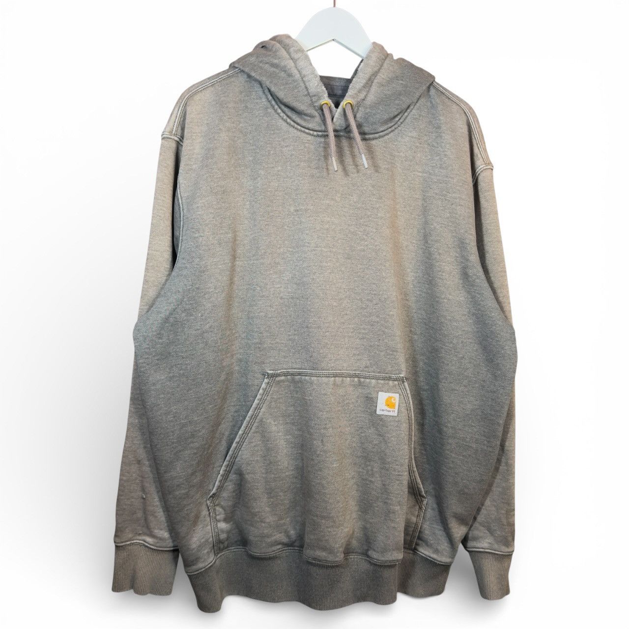 Carhartt Vintage Y2K Carhartt Distressed Sunfaded Original Fit Hoodie Size US XL / EU 56 / 4 - 1 Thumbnail