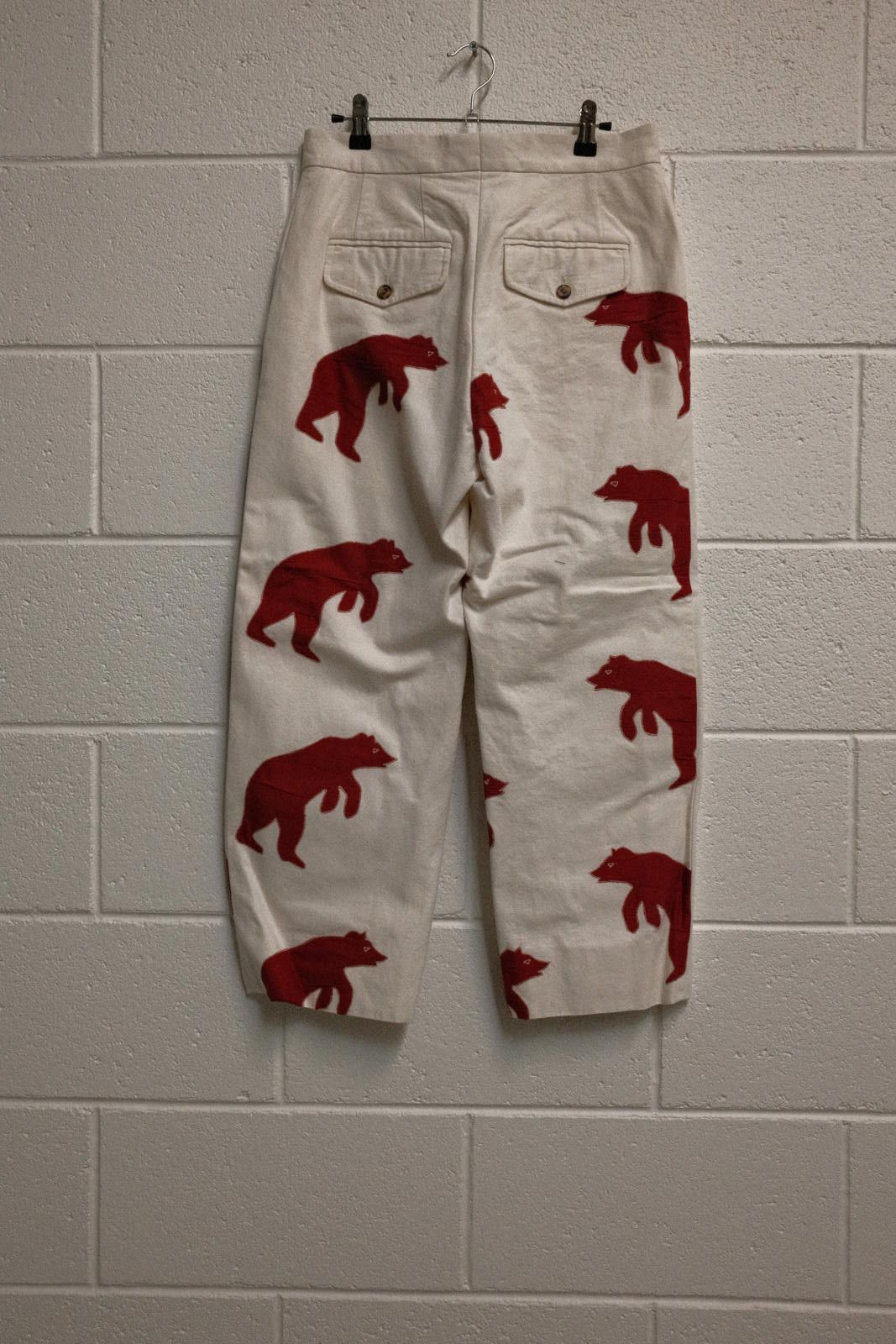 Other BODE White Pants with Red Bear Print 30 Size US 32 / EU 48 - 2 Thumbnail
