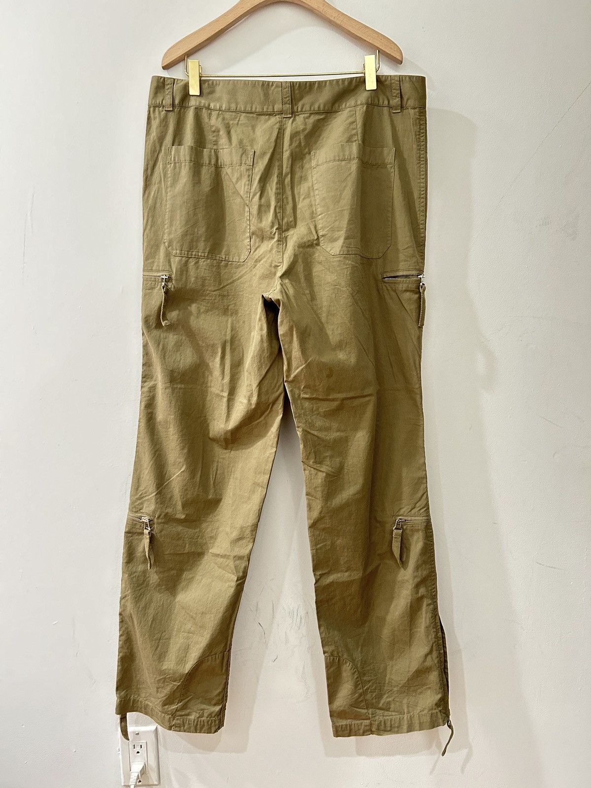 Helmut Lang Military Cargo Parachute Pants Size US 33 - 4 Thumbnail