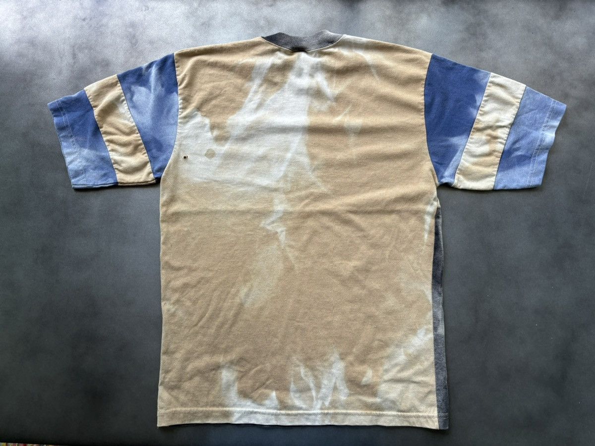 Vintage 1990s Vintage Sun Faded Tee Colour Block Bleached Thrashed M. Size US M / EU 48-50 / 2 - 3 Thumbnail
