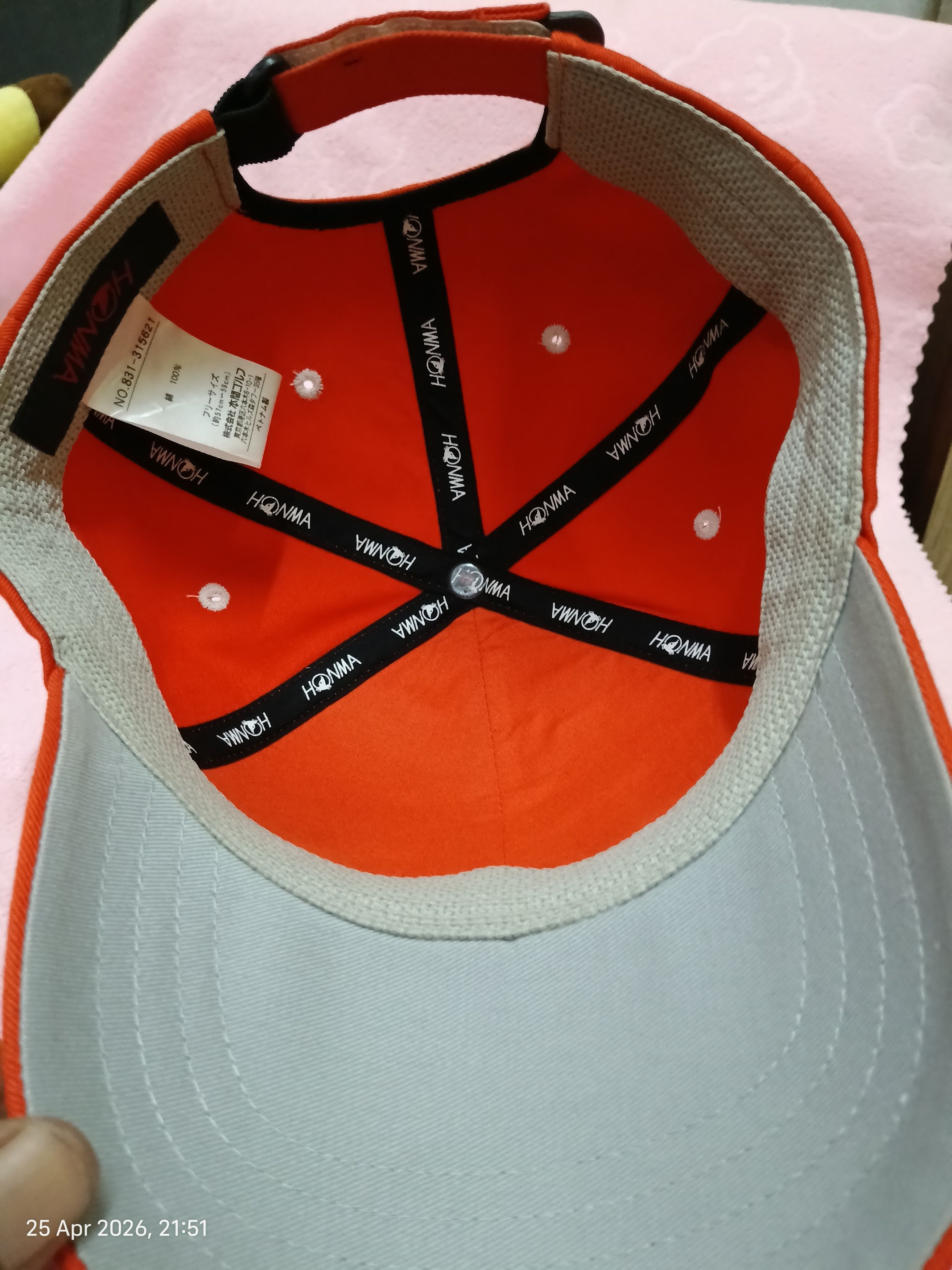 Japanese Brand VINTAGE HONMA GOLF JAPAN CAP HAT Size ONE SIZE - 7 Thumbnail