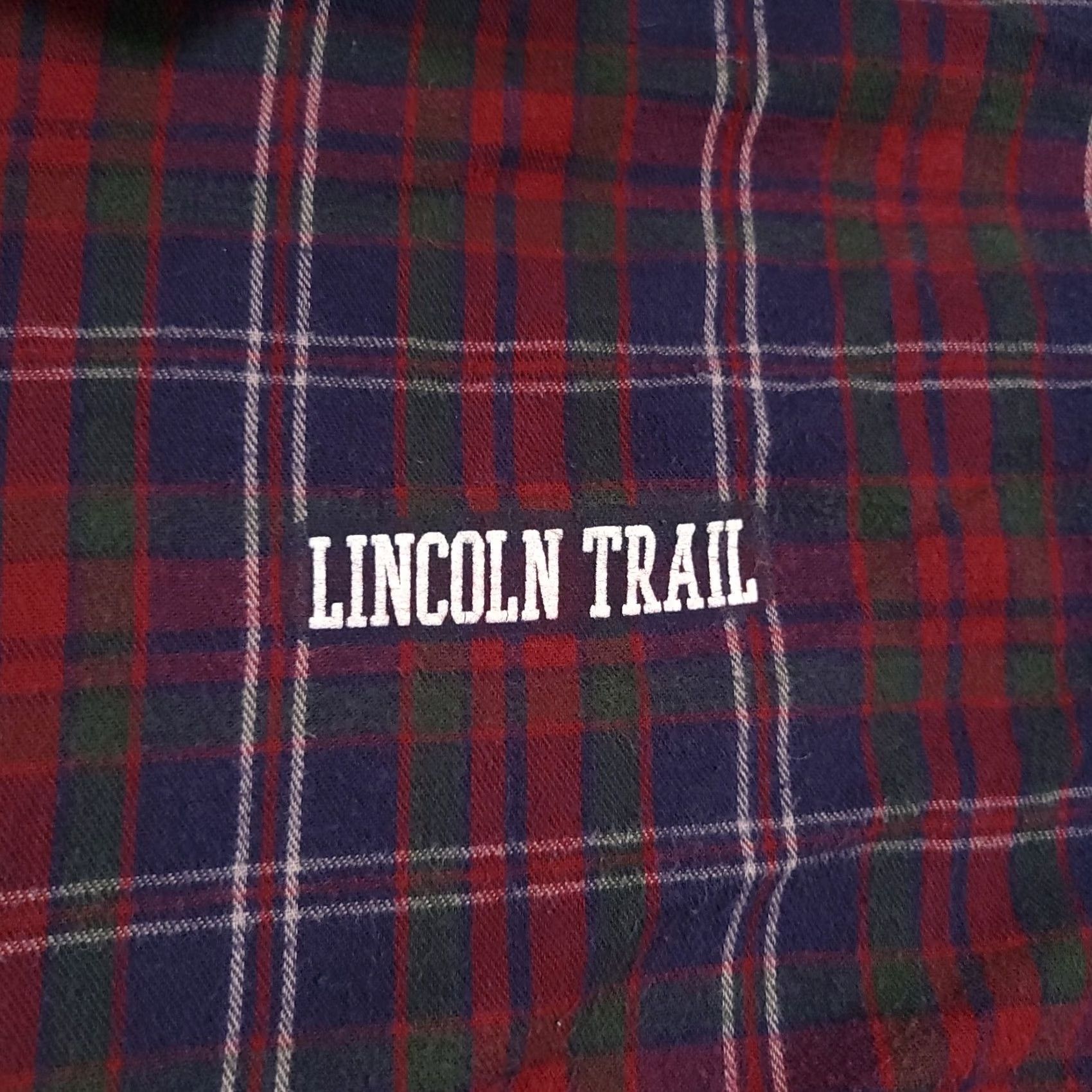 Salem Sportswear VINTAGE J&M Sportswear Jacket XL Mens Fleece 1/2 Zip Lincoln Trail Plaid Red USA 90s Hiking Winter Fall Spring Size US XL / EU 56 / 4 - 4 Thumbnail