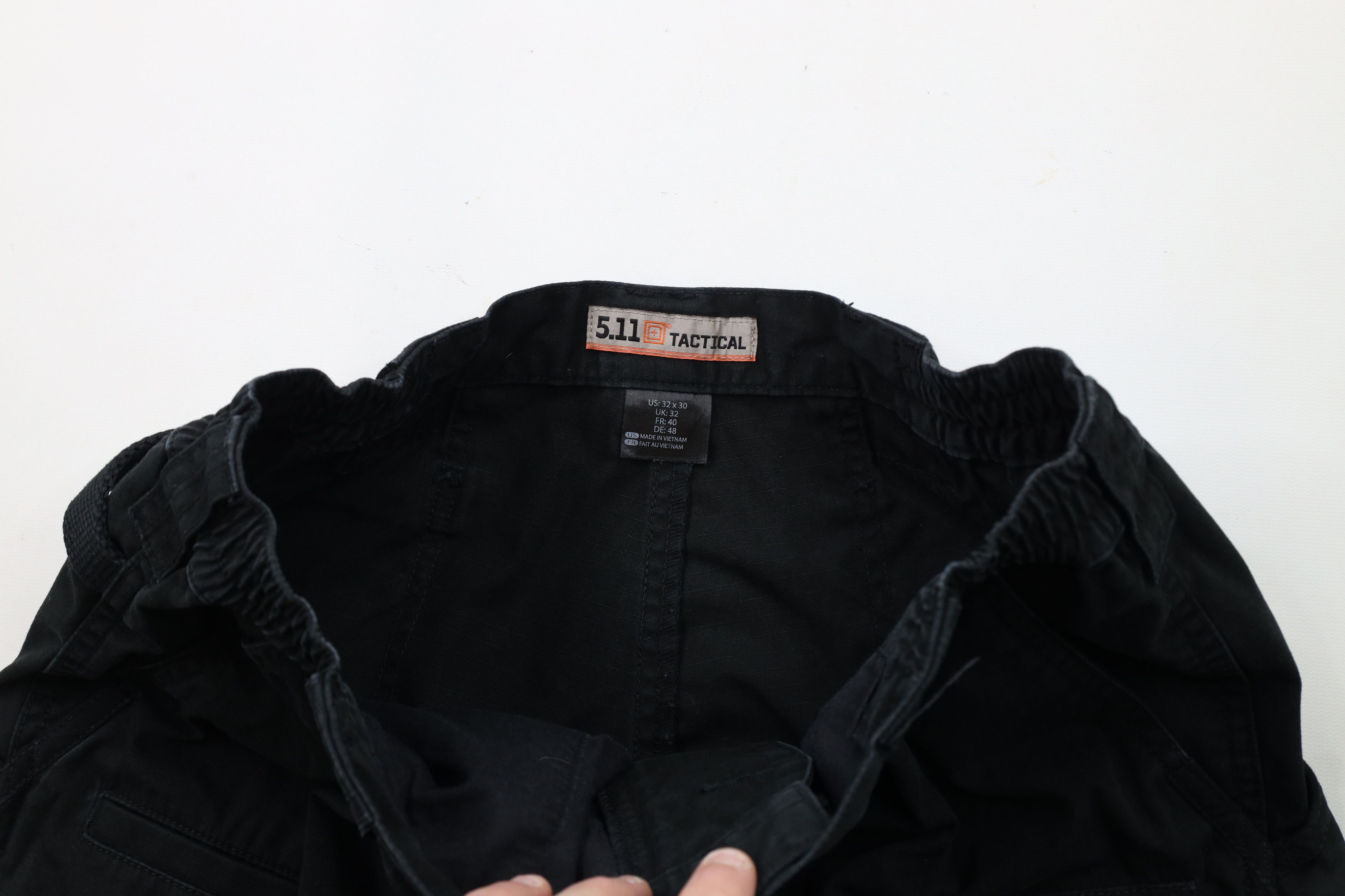 Vintage 5.11 Tactical Series Knee Taclite Pro Cargo Pants Black Size US 32 / EU 48 - 7 Thumbnail