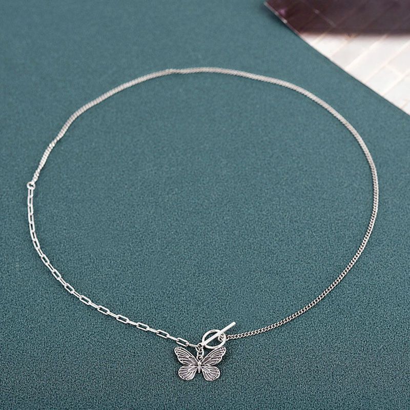 Jewelry Creative Butterfly Necklace Size ONE SIZE - 2 Thumbnail