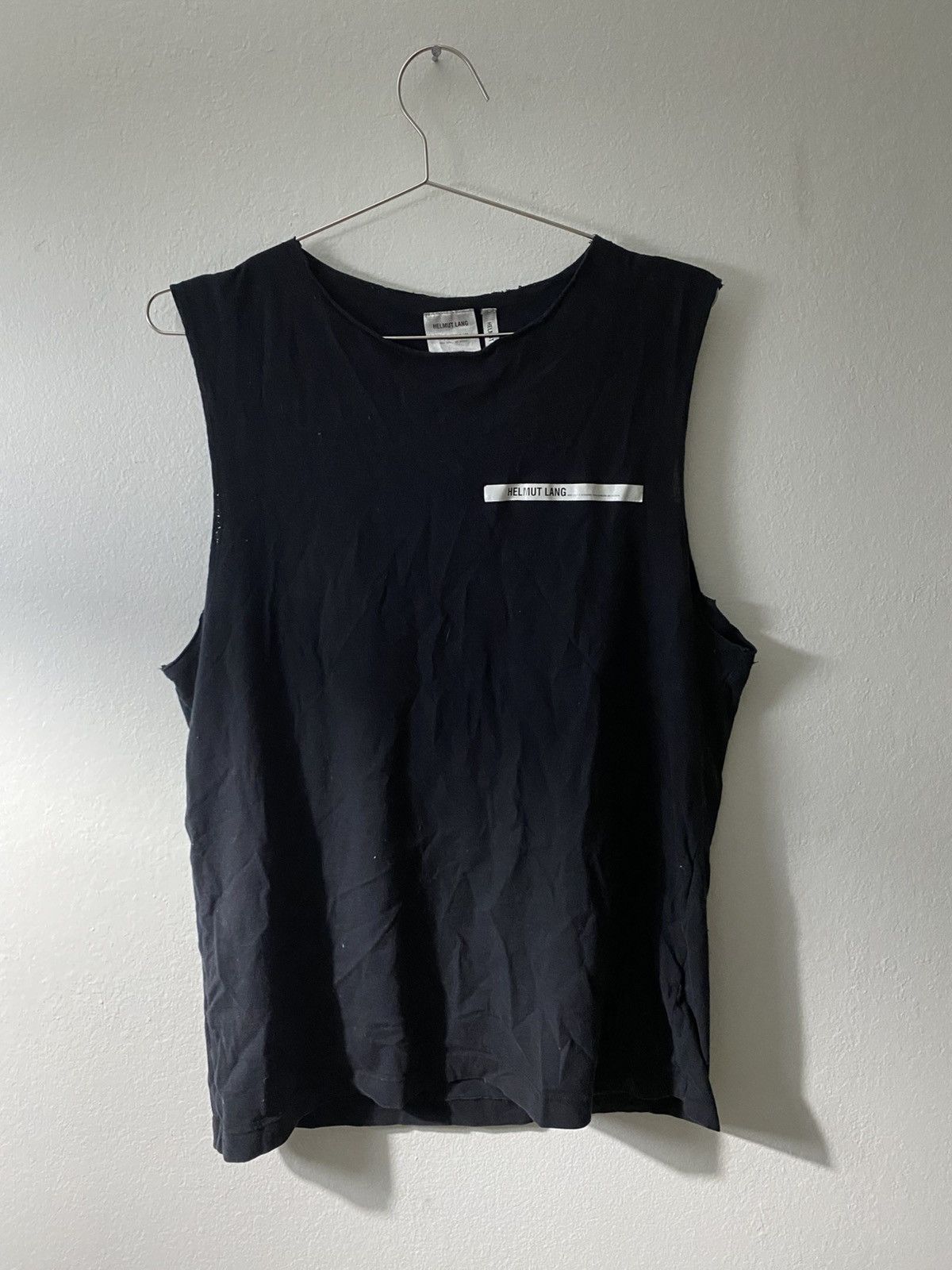 Helmut Lang Helmut Lang Tank Top Size US L / EU 52-54 / 3 - 1 Thumbnail