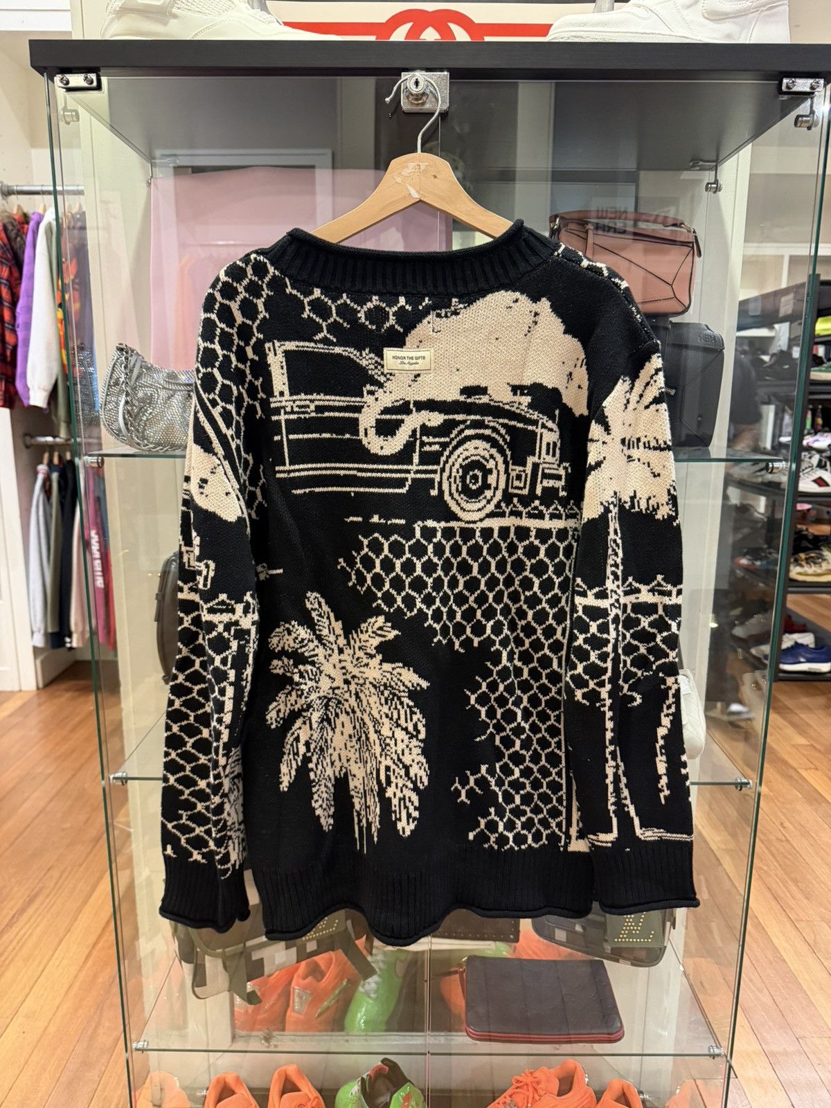 Honor the Gift Honor the Gift Jungle Knit Sweater - Black Size US L / EU 52-54 / 3 - 2 Thumbnail
