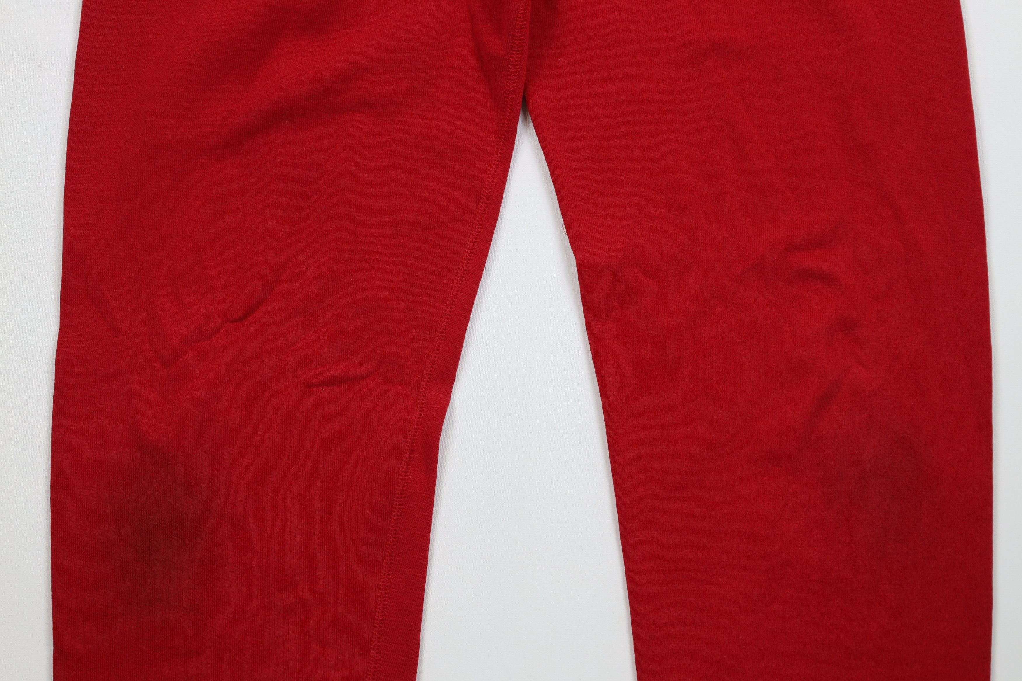 Vintage Vintage 90s USA Olympics Blank Sweatpants Joggers Red USA Size US 34 / EU 50 - 3 Thumbnail