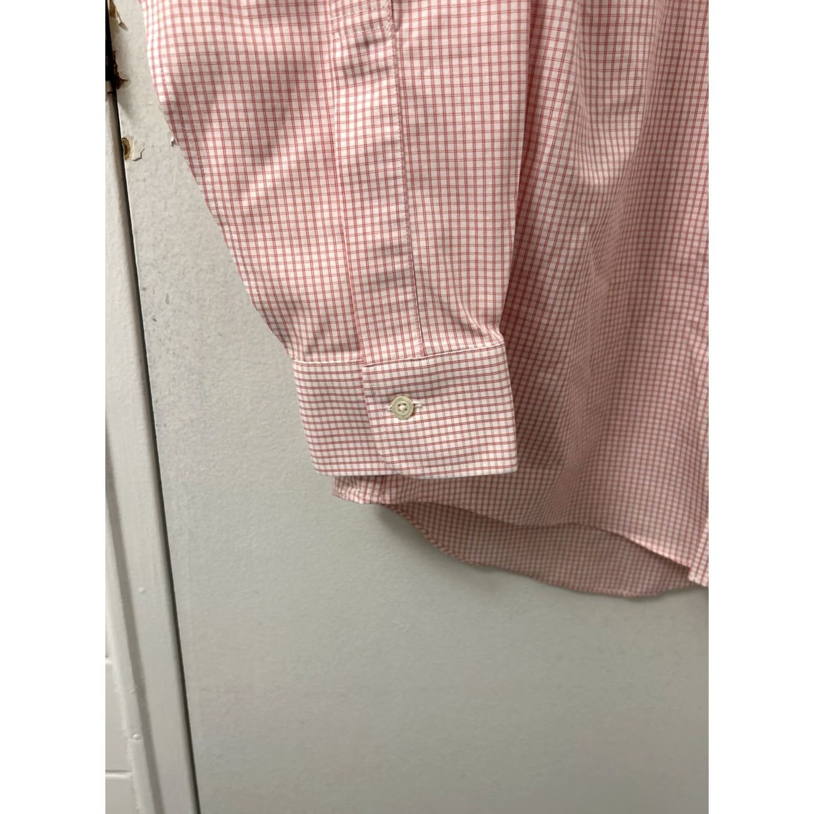 Brooks Brothers VINTAGE Brooks Brothers Original Polo Shirt Men 15 Pink Plaid Milano Non Iron L/S Button-Up Collared Shirt Mens Regular Pink Classics Classic Preppy Size US M / EU 48-50 / 2 - 7 Thumbnail