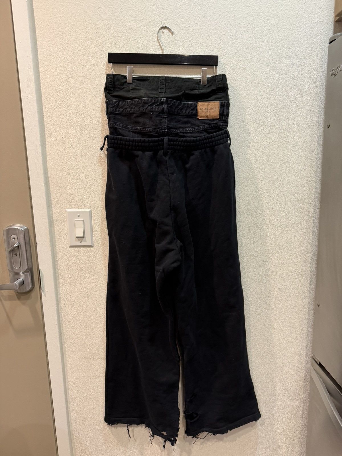 Balenciaga Triple Waist Sweatpants M Size US 31 - 4 Thumbnail