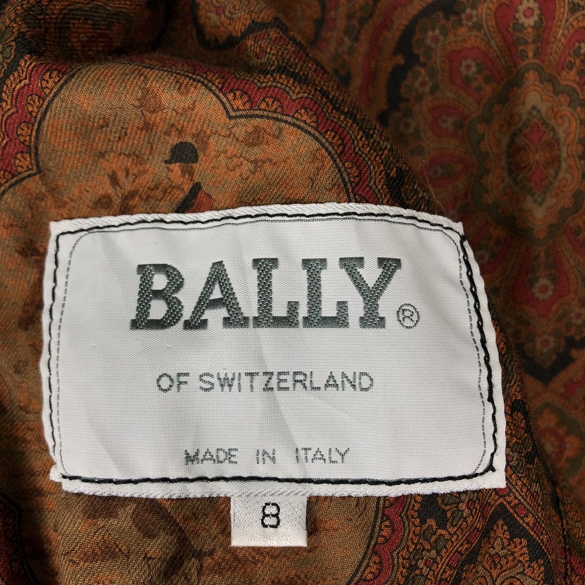 Bally 🔥Bally of Switzerland Jacket Navajo Aztec Lining Size US M / EU 48-50 / 2 - 14 Thumbnail