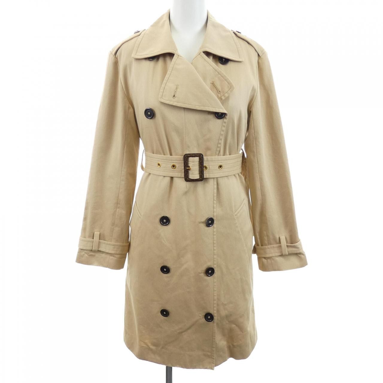 Louis Vuitton Louis Vuitton Louis Vuitton Trench Coat Textile Outerwear FIOX24TIX DUTY FREE for USA Size ONE SIZE - 1 Thumbnail