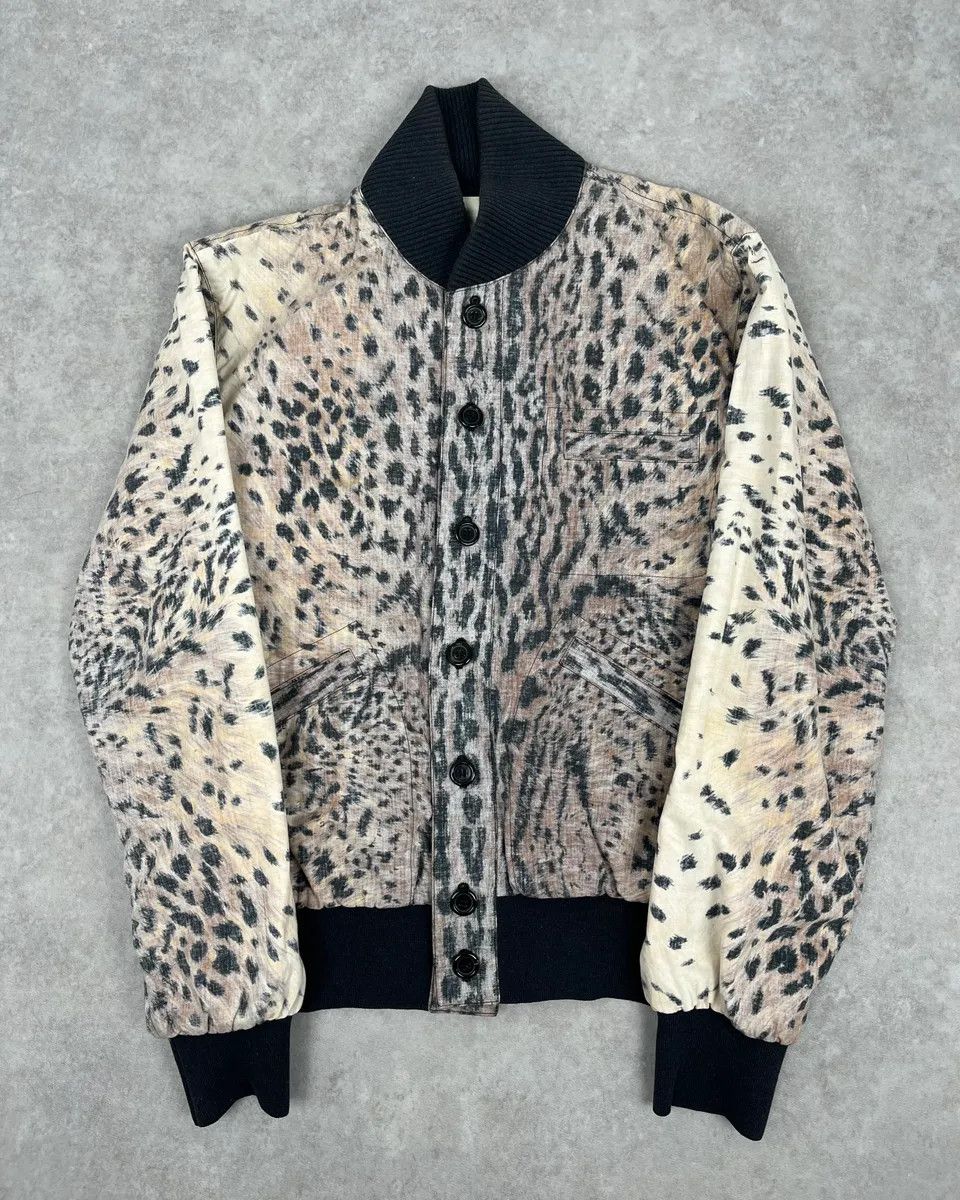 Yves Saint Laurent 2000s Yves Saint Laurent Leopard Print Jacket by Tom Ford Size US M / EU 48-50 / 2 - 1 Thumbnail