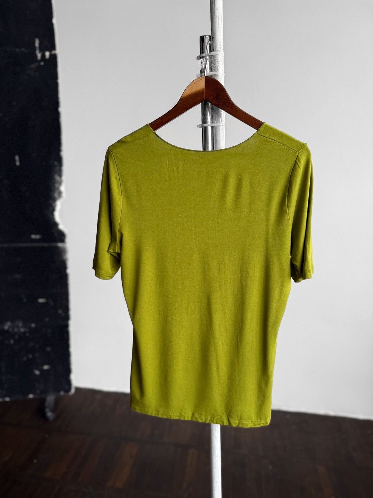 Other Hessnatur Womens Modal Top Green SS Soft Basic Eco T Shirt Size L / US 10 / IT 46 - 4 Thumbnail