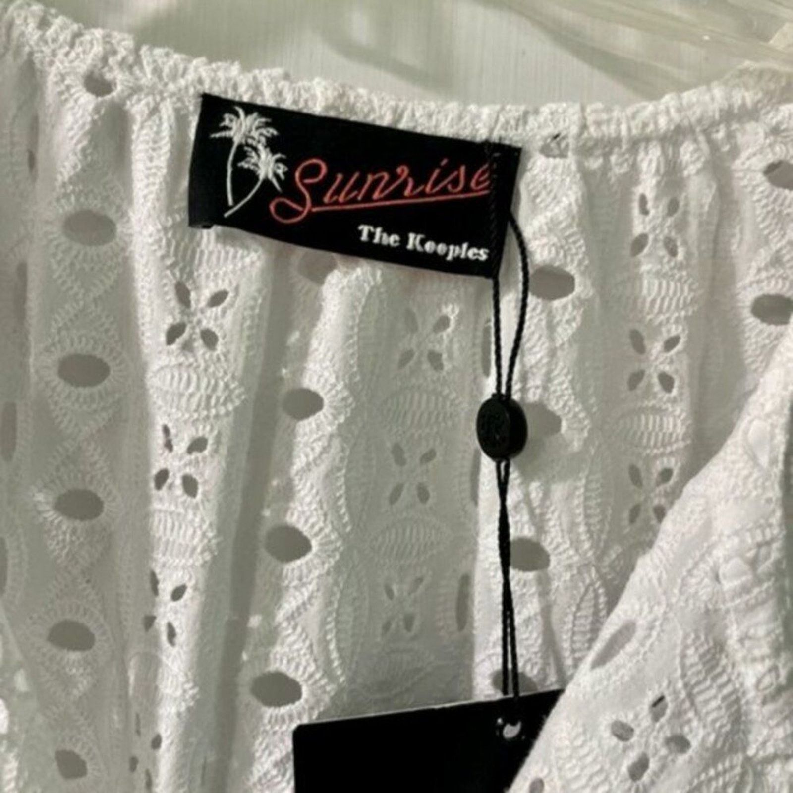 The Kooples The Kooples Embroidery Romper white S Size 26" / US 2 / IT 38 - 8 Thumbnail