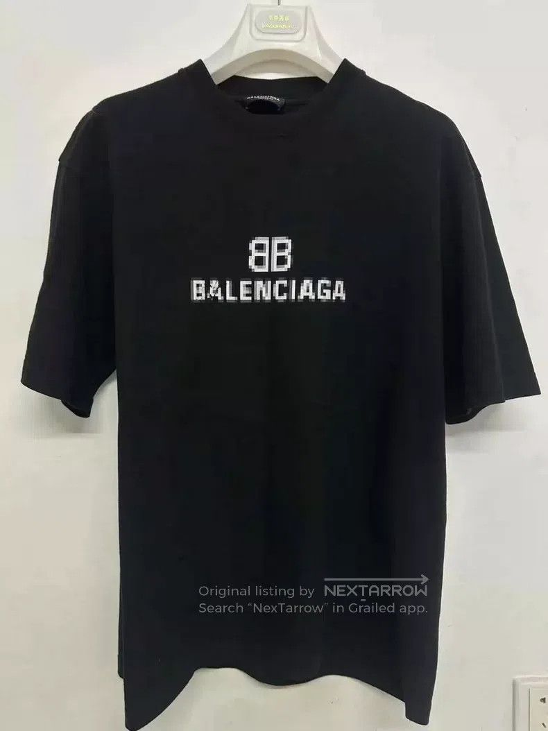 Balenciaga Balenciaga Mosaic short-sleeved T-shirt, size XS Size US XS / EU 42 / 0 - 1 Thumbnail
