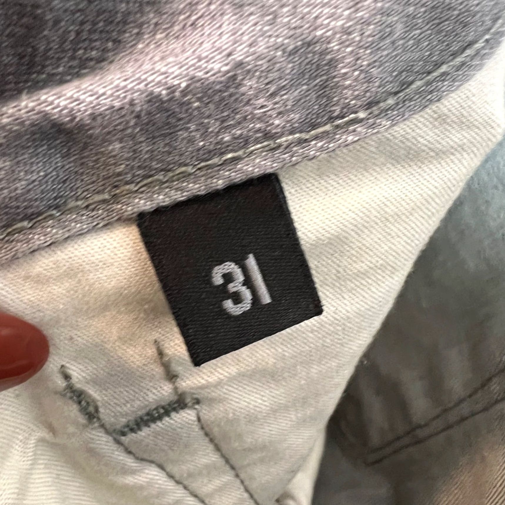 J Brand J Brand Jeans Slim Fit Denim 31 Gray 5-Pocket Cotton Blend Adult Womens Size 24" / US 00 / IT 34 - 4 Thumbnail