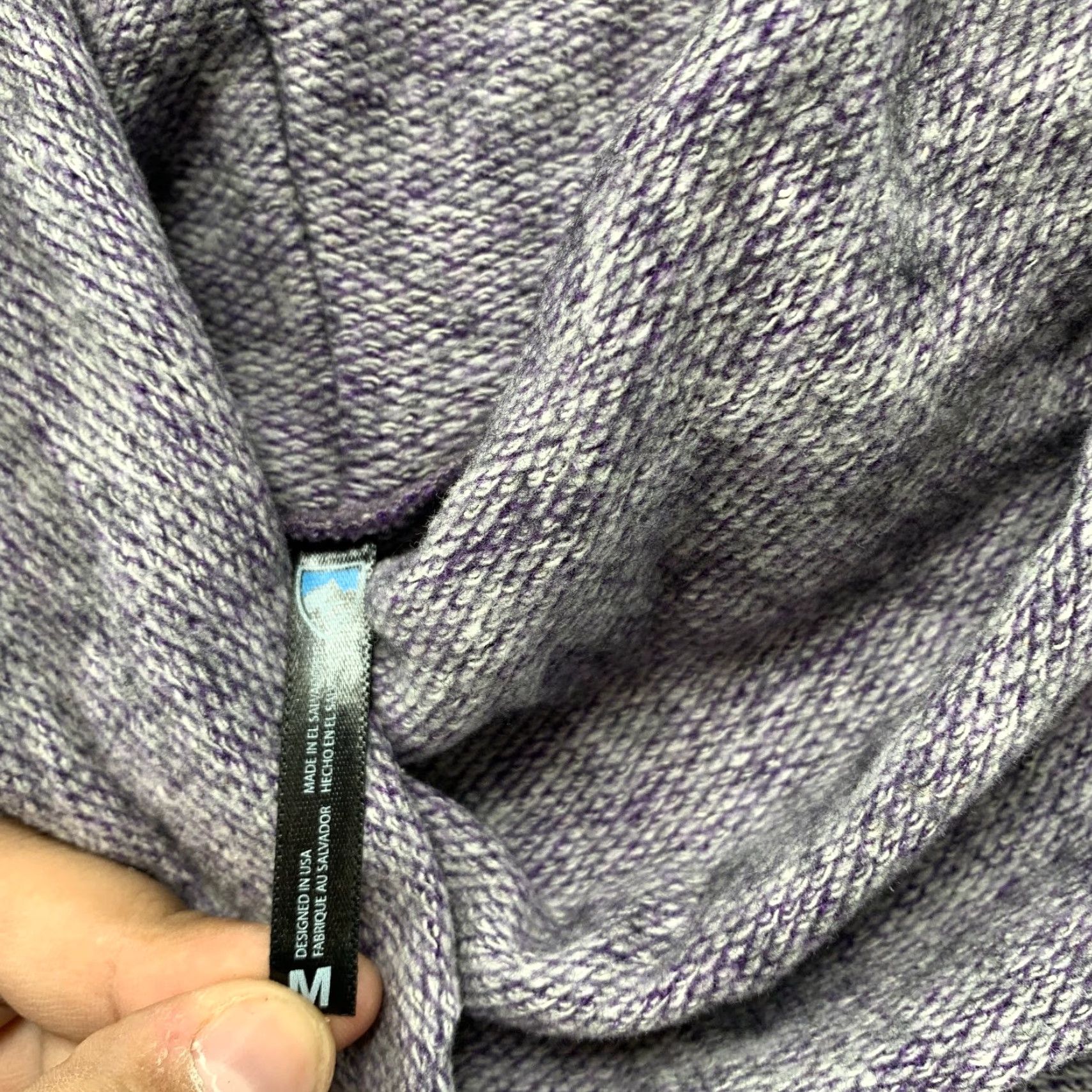 Vintage Kuhl Nova Pullover Cowl Neck Sweater Purple Womens Medium Lightweight Knit Size M / US 6-8 / IT 42-44 - 5 Thumbnail