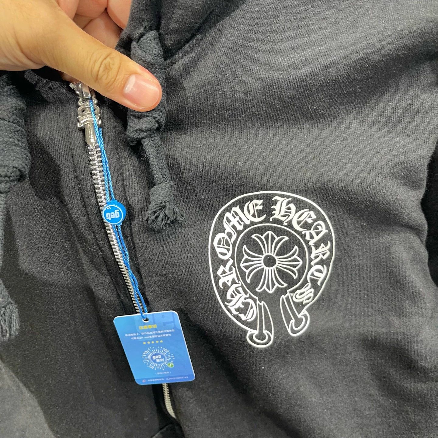 Chrome Hearts CH HK Excl Horseshoe Cross Print Zip Jacket S 99New Size US S / EU 44-46 / 1 - 4 Thumbnail