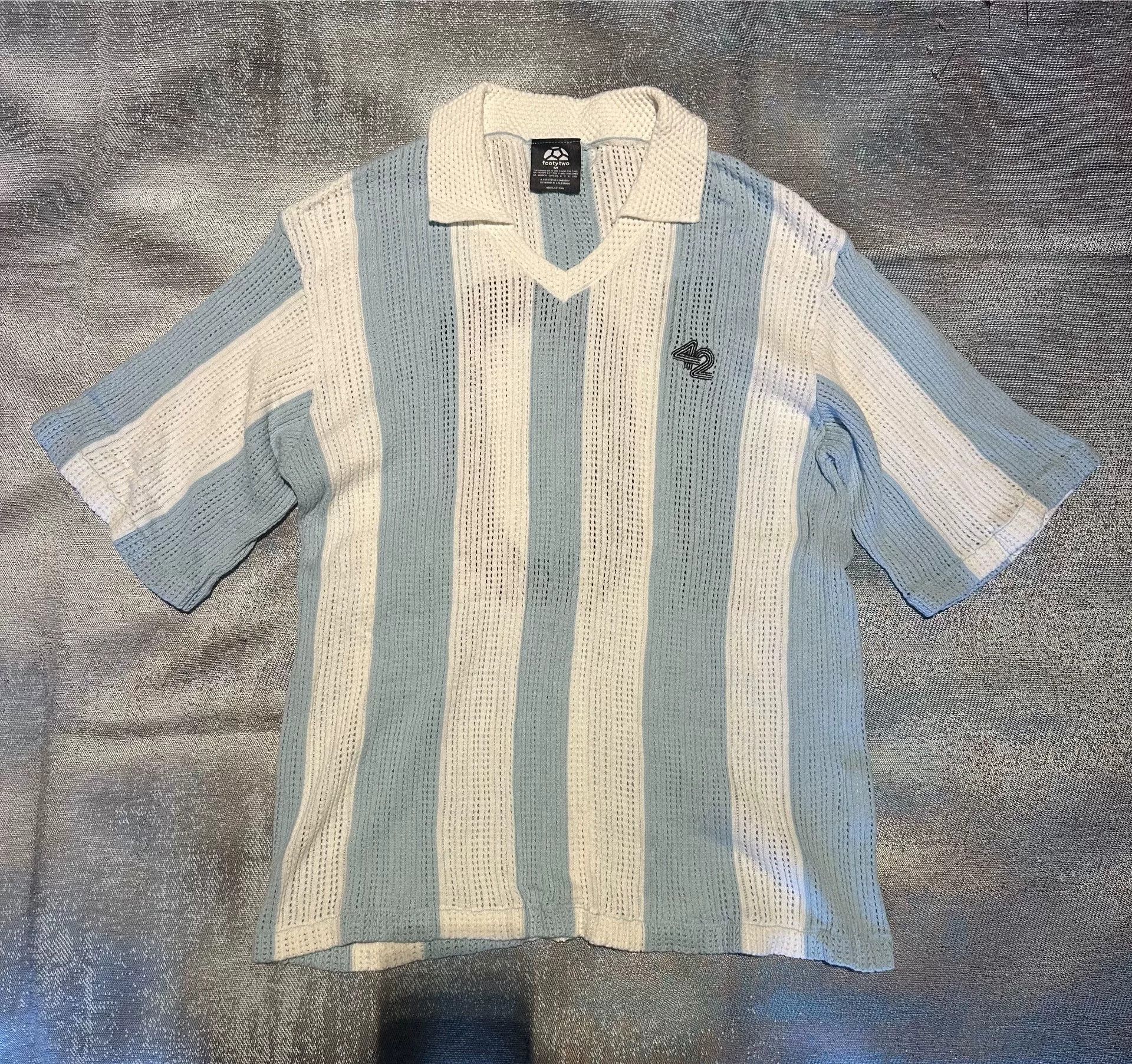 Other fortytwoco Hollow-out Knit Argentina No.10 Jersey Size US M / EU 48-50 / 2 - 1 Thumbnail