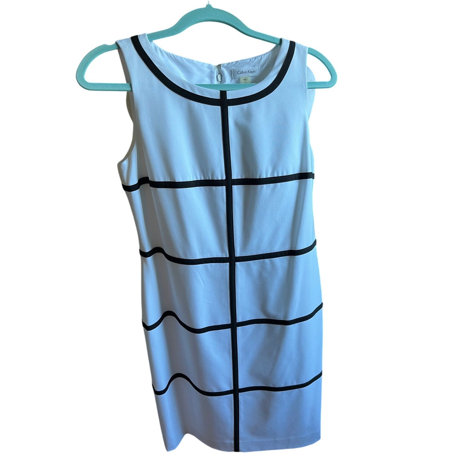 Calvin Klein NWT Sleeveless Calvin Klein Sheath Dress Sz 6 Size M / US 6-8 / IT 42-44 - 4 Thumbnail
