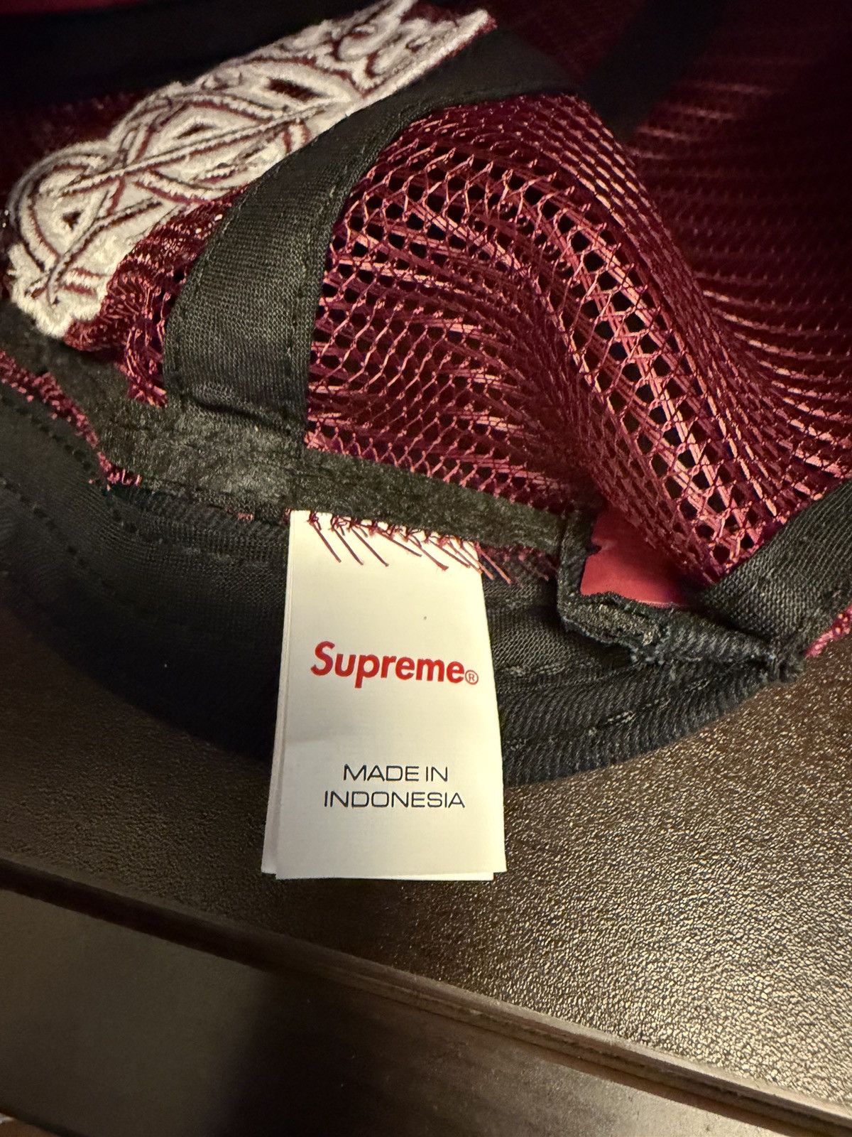 Supreme University Mesh Back 5 Panel Size ONE SIZE - 6 Thumbnail