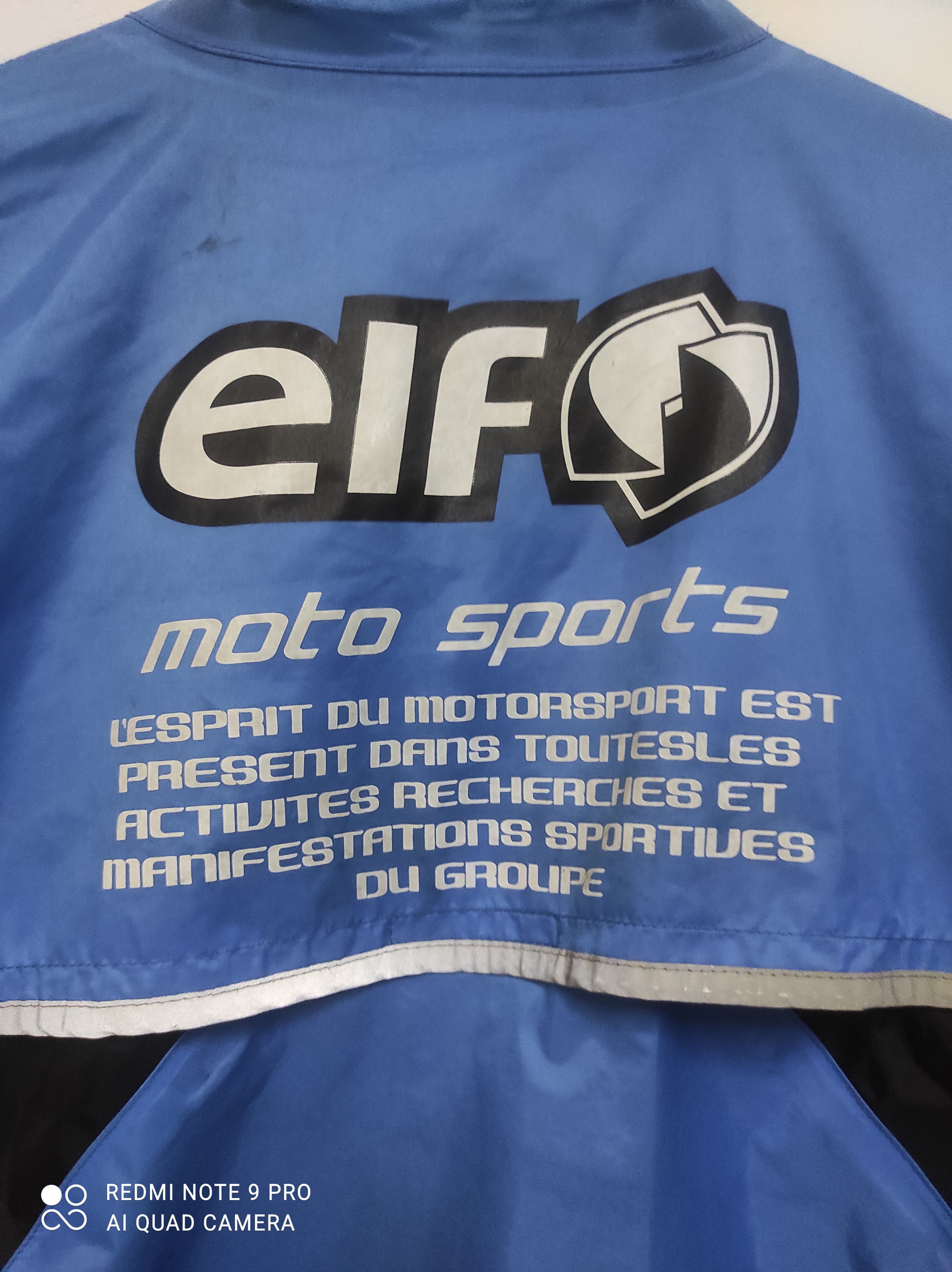 Japanese Brand × Vintage Elf Motorsport Rain Jacket Size US XL / EU 56 / 4 - 5 Thumbnail