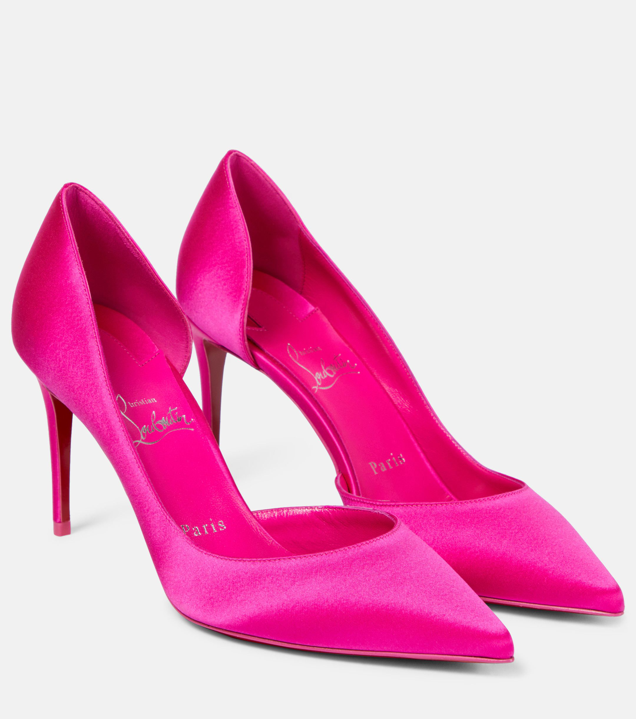 Christian Louboutin o1s1wg110325 Iriza 85 Bolerose in Pink Size US 11 / IT 41 - 1 Thumbnail