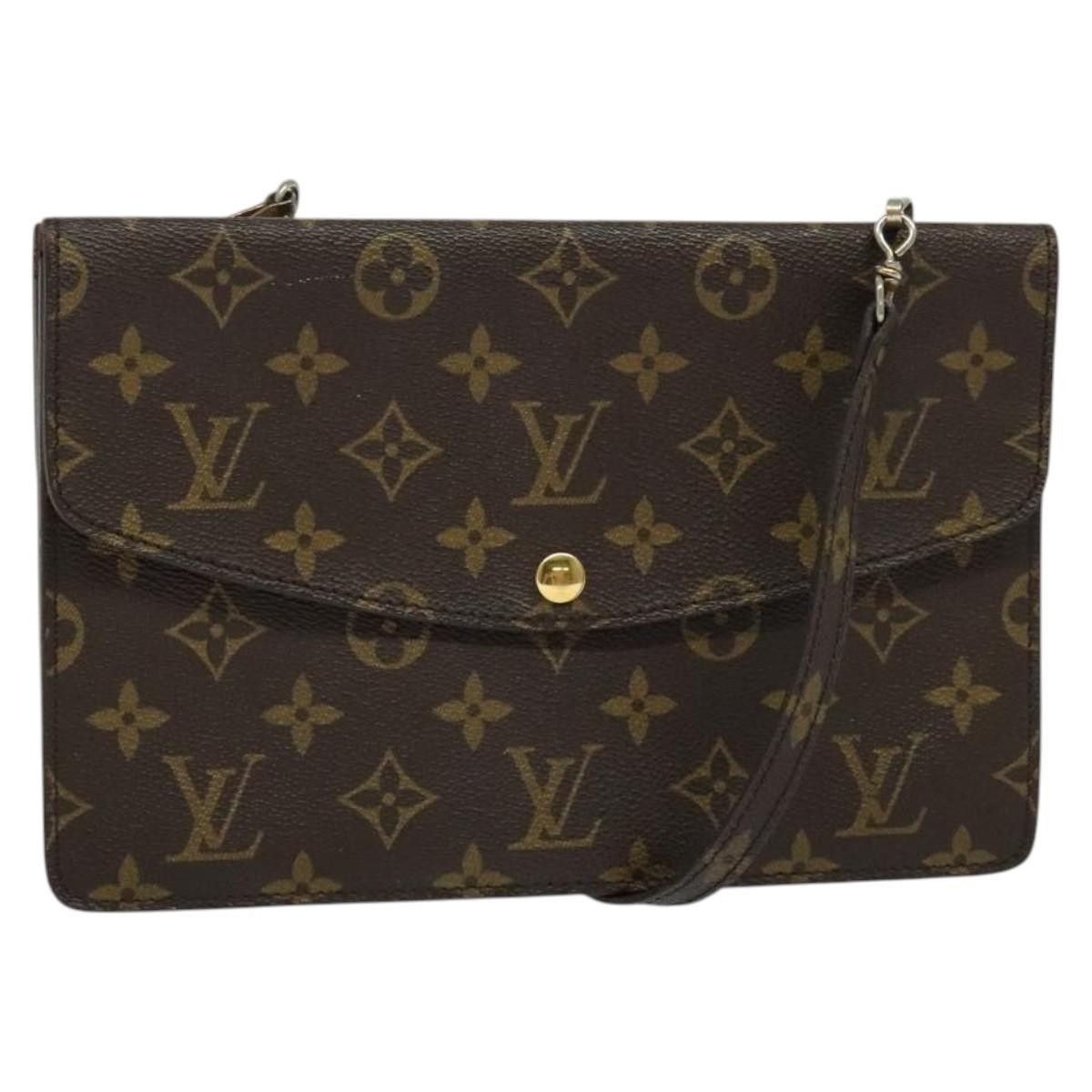 Louis Vuitton Monogram Double Rabat Shoulder Bag M51815 Lv Auth 120530, Women's