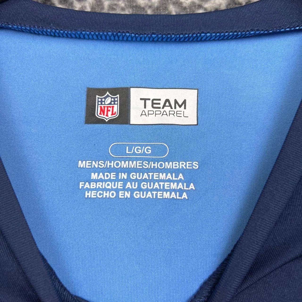 Other Tennessee Titans Shirt Men Blue Short Sleeve Crew Neck L Size US L / EU 52-54 / 3 - 6 Thumbnail