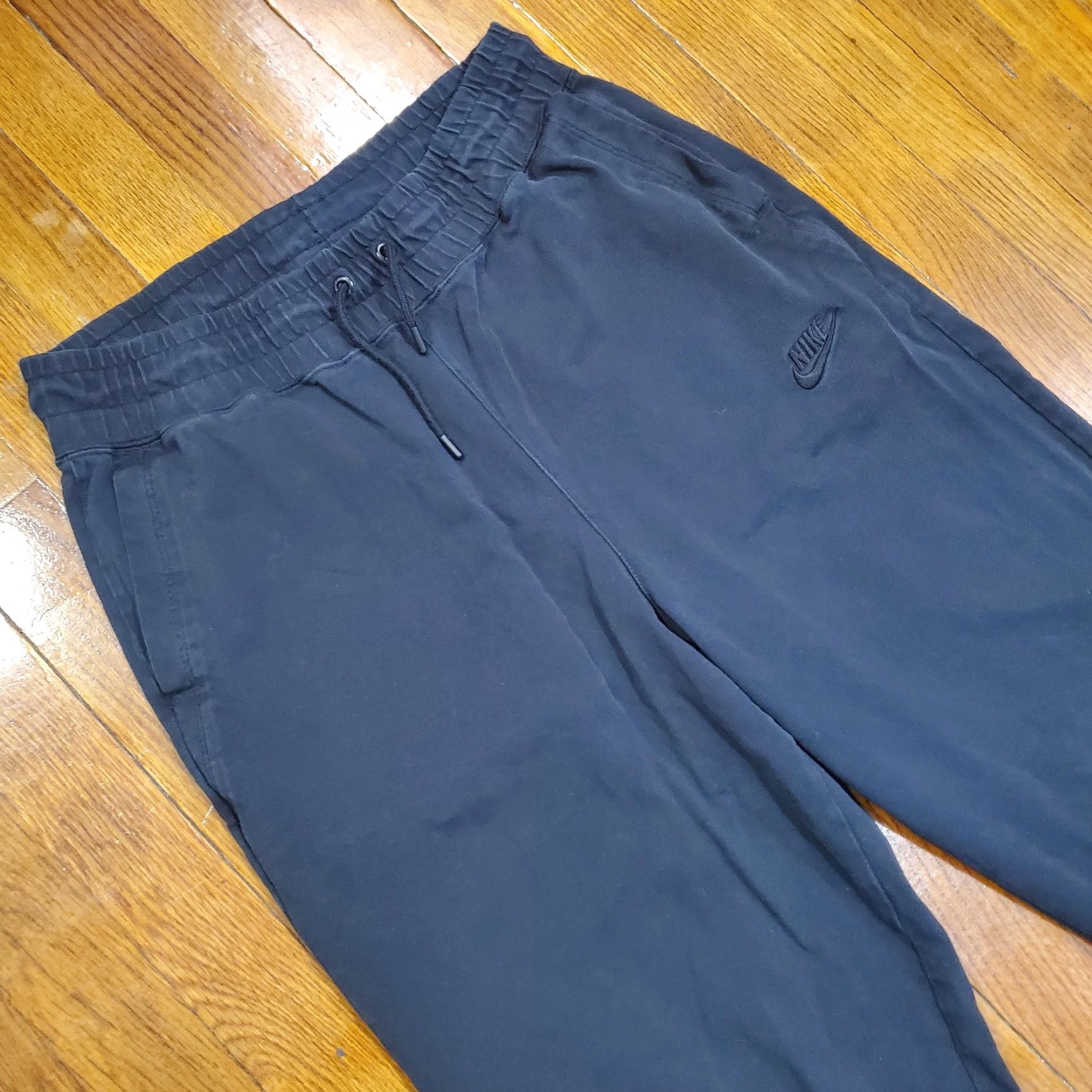Nike Nike Pants Mens Medium Black CQ9899-010 Joggers Swoosh Sweatpants Athletic Size US 31 - 3 Thumbnail