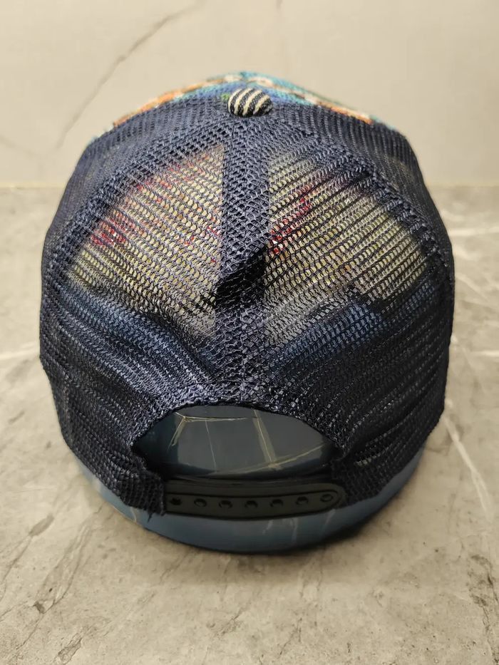 Japanese Brand Vintage Big Patchwork Japanese Brand Trucker Hat Size ONE SIZE - 4 Thumbnail