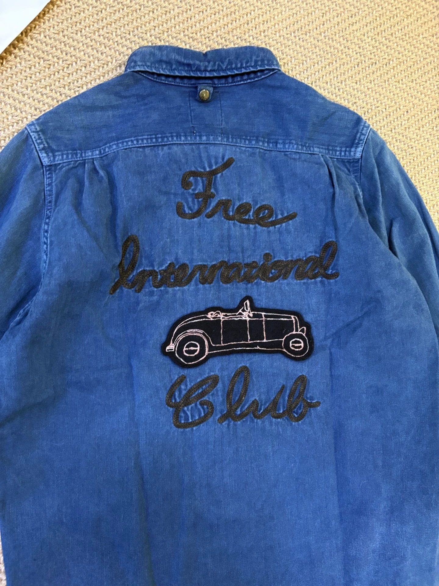 Visvim VISVIM 15ss WALLY L/S INDIGO OVERDYE Vintage Shirt Size US S / EU 44-46 / 1 - 4 Thumbnail