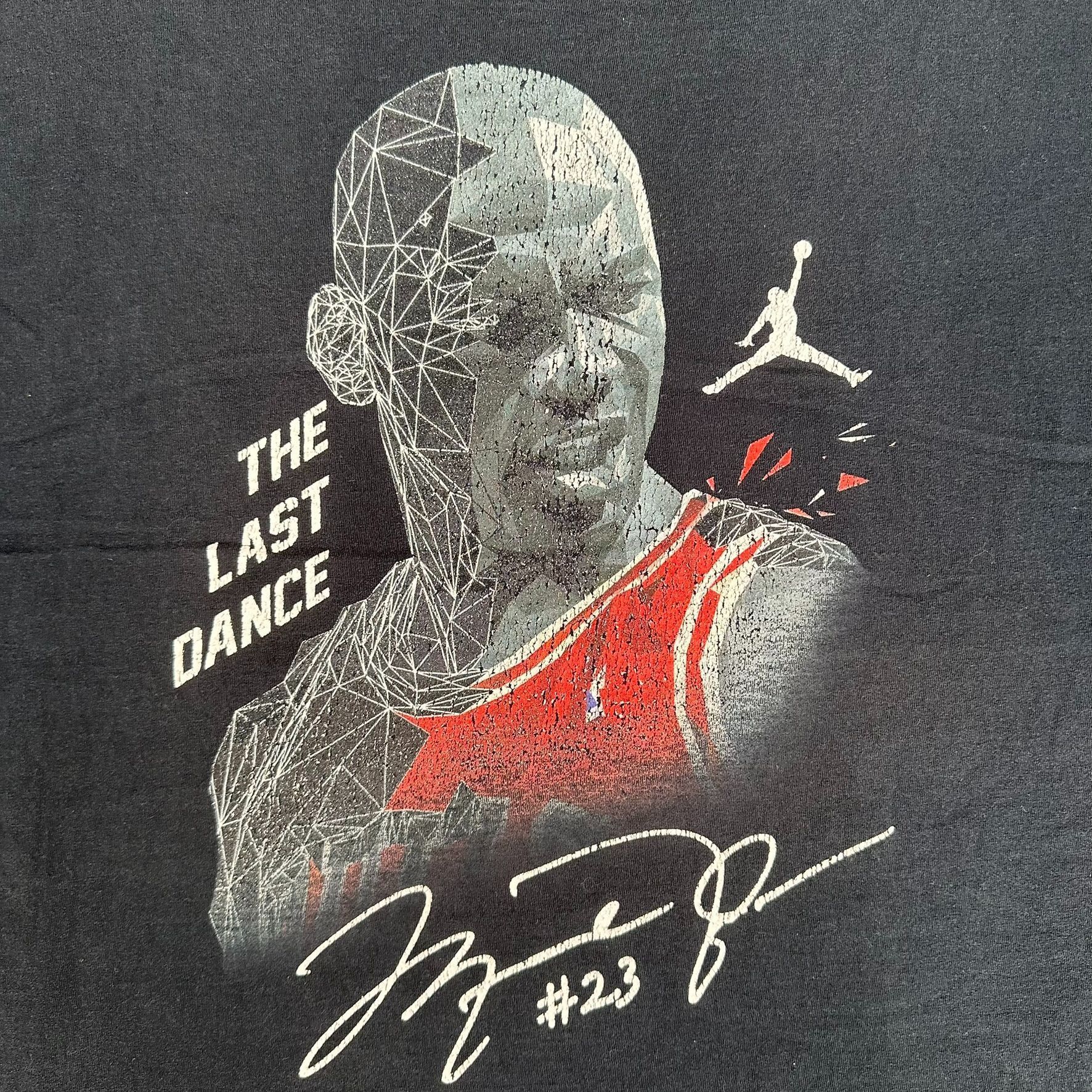 Fruit Of The Loom Vintage Y2K Michael Jordan T-Shirt Last Dance Basketball Tee Size US XL / EU 56 / 4 - 2 Thumbnail