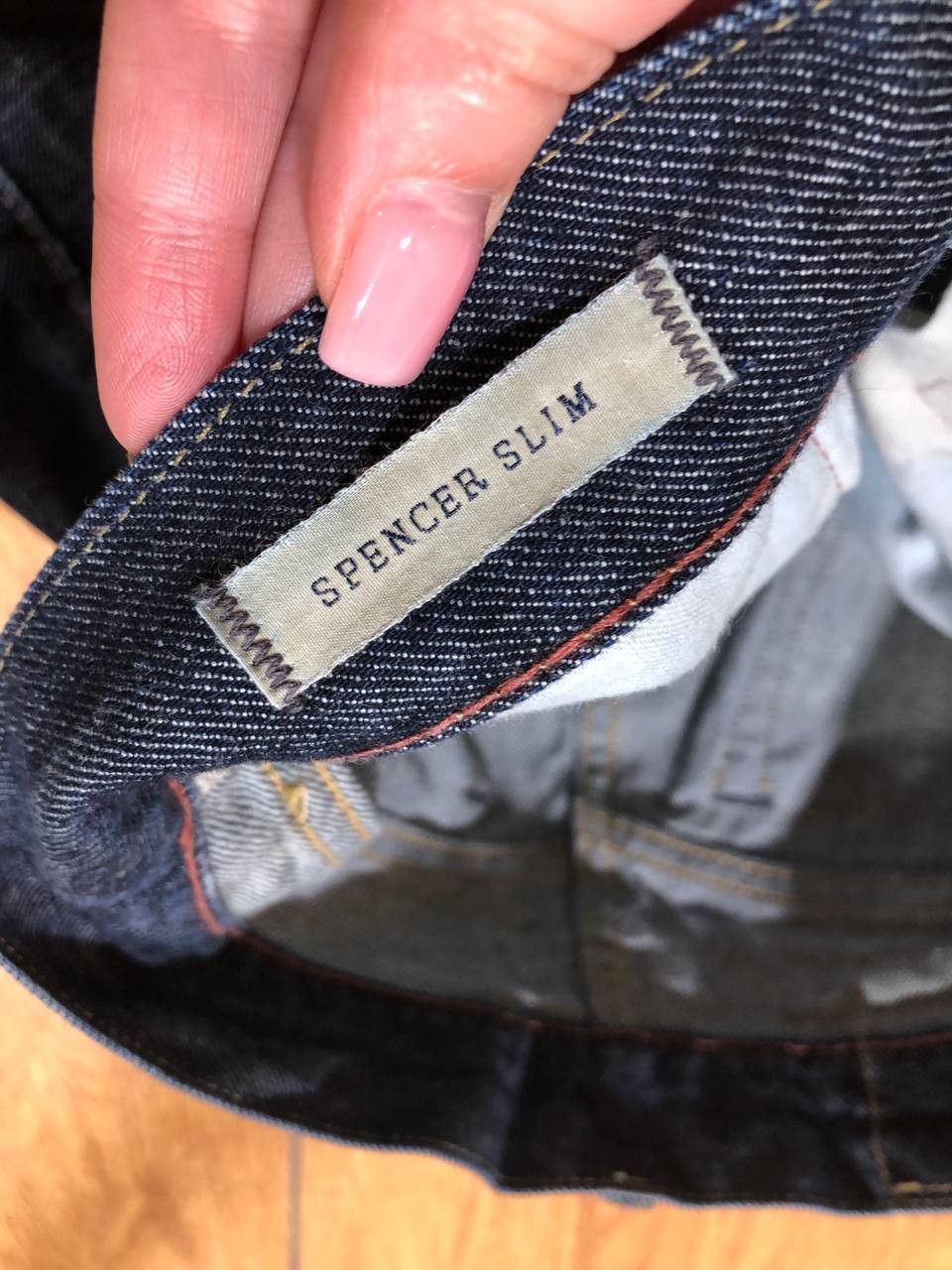 Polo Ralph Lauren Men's RALPH LAUREN MERCER Slim Straight Jeans Navy Blue Size US 30 / EU 46 - 3 Thumbnail