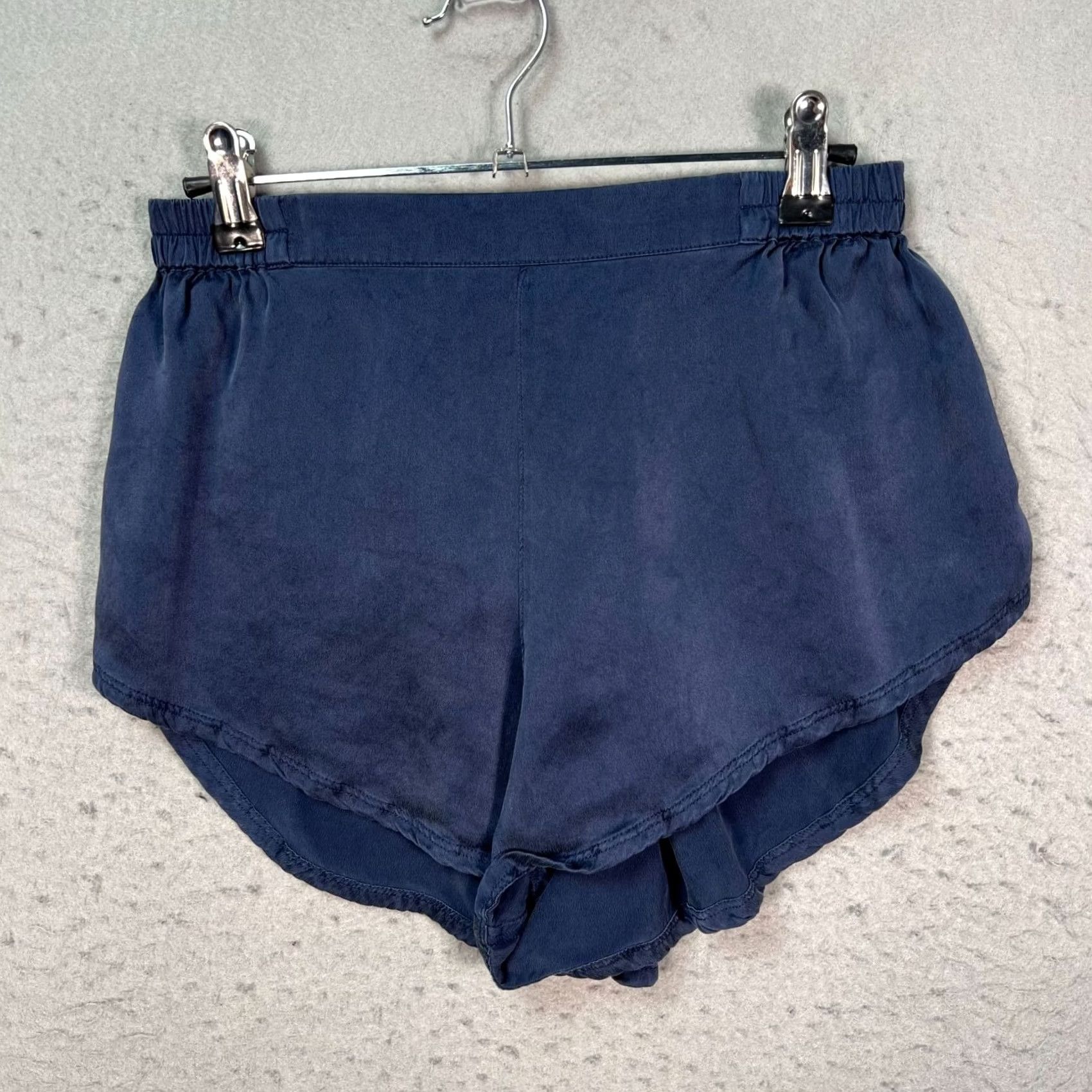 Lunya Lunya Womens XS Blue Silk Lounge Sleep Shorts Elastic Waistband Lightweight Silk Lounge Shorts XS Blue Women’s Shorts Short All Season Casual Size 26" / US 2 / IT 38 - 2 Thumbnail