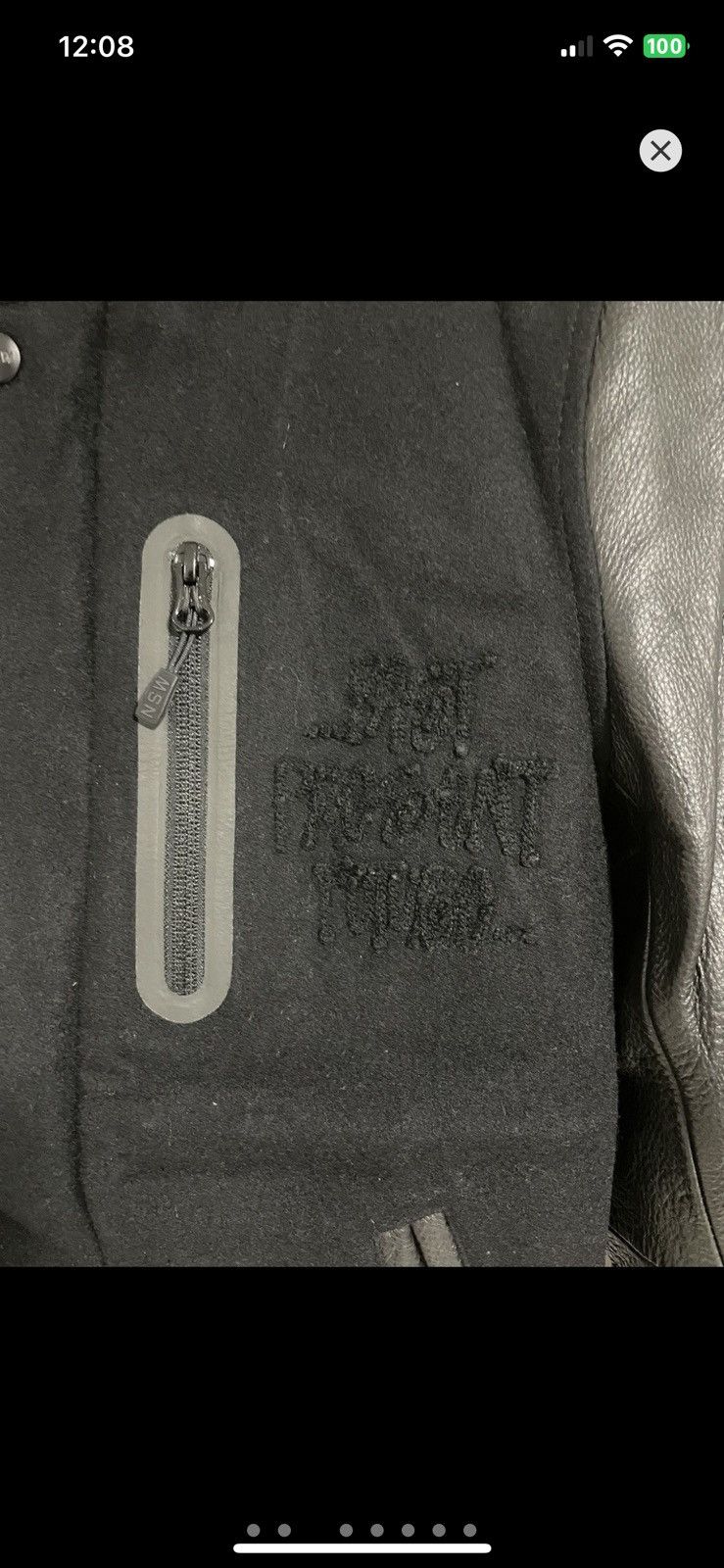 Nike × Stussy 30th Anniversary Stussy Nike NSW leather varsity jacket Size US XS / EU 42 / 0 - 4 Thumbnail