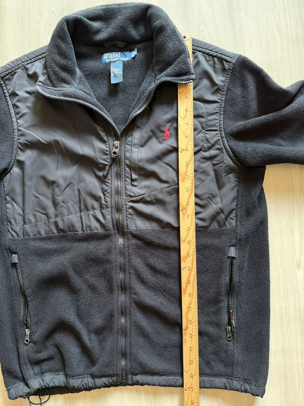 Polo Ralph Lauren Vintage 90s Polo Ralph Lauren Fleece Polartec w/ Hood Sz M Size US M / EU 48-50 / 2 - 4 Thumbnail
