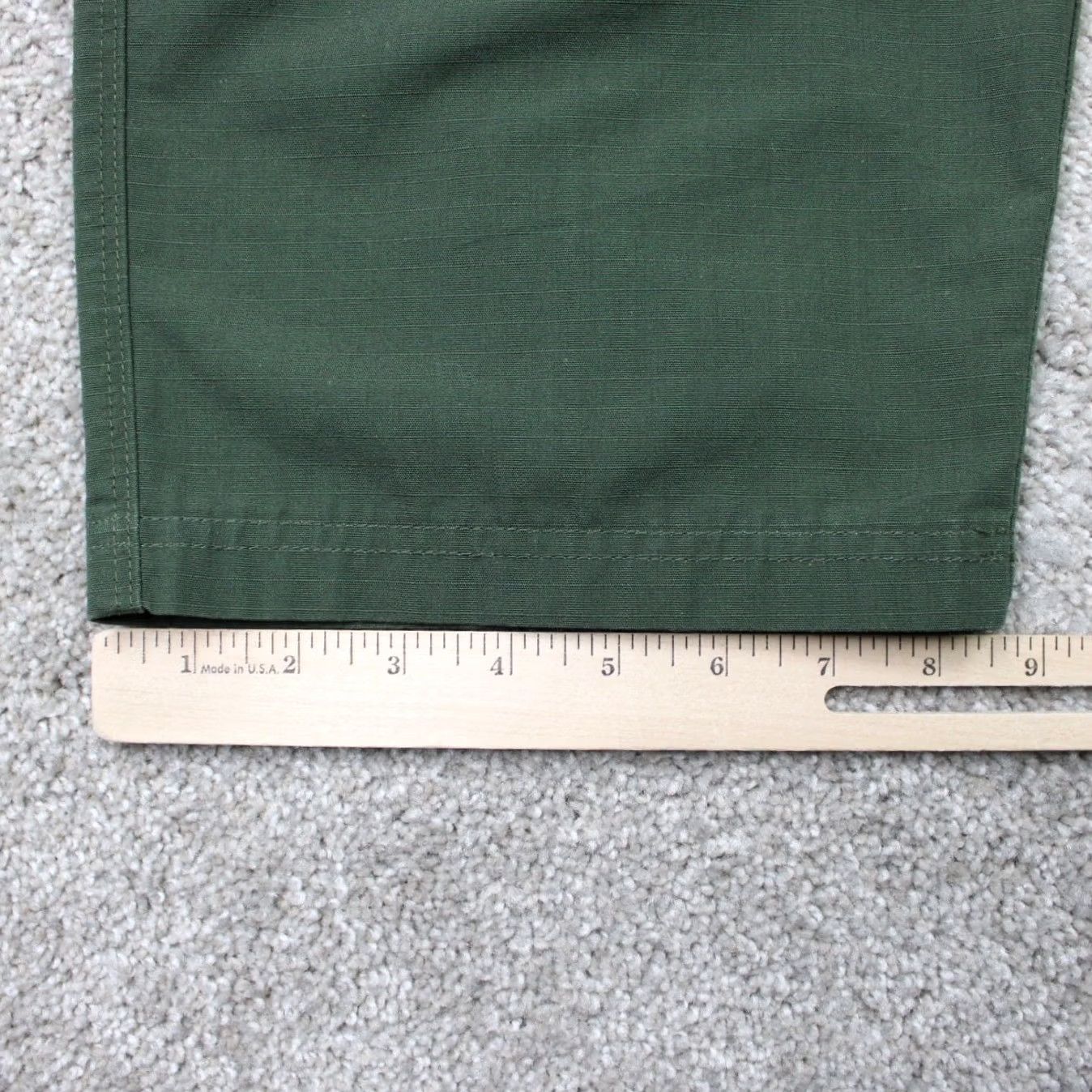 Vintage Vertx Pants Mens 40x30 Green Cargo Pocket Polyester/Cotton Utility Straight Leg, Regular Fit, Cargo Style, Army Logo, Work Travel Casual Size US 40 / EU 56 - 4 Thumbnail