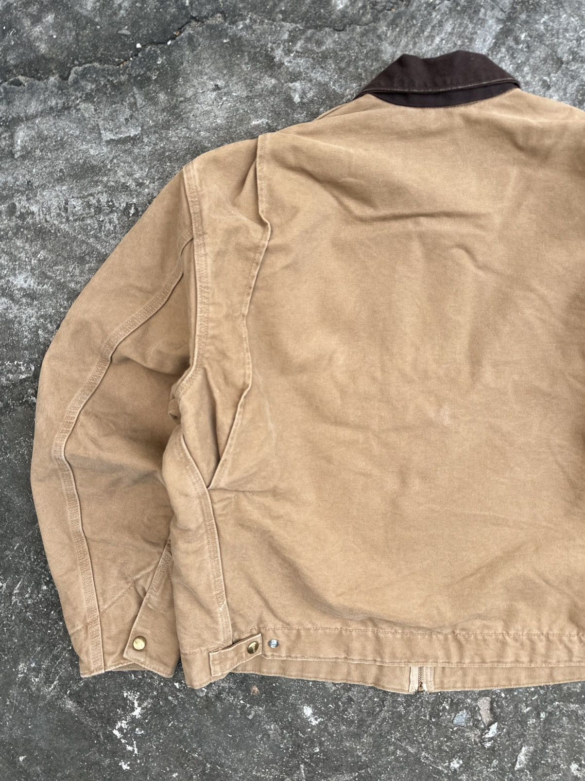 Carhartt Rare! Crazy Vintage Y2K Carhartt Detroit Jacket J97 CML Size US XL / EU 56 / 4 - 10 Thumbnail