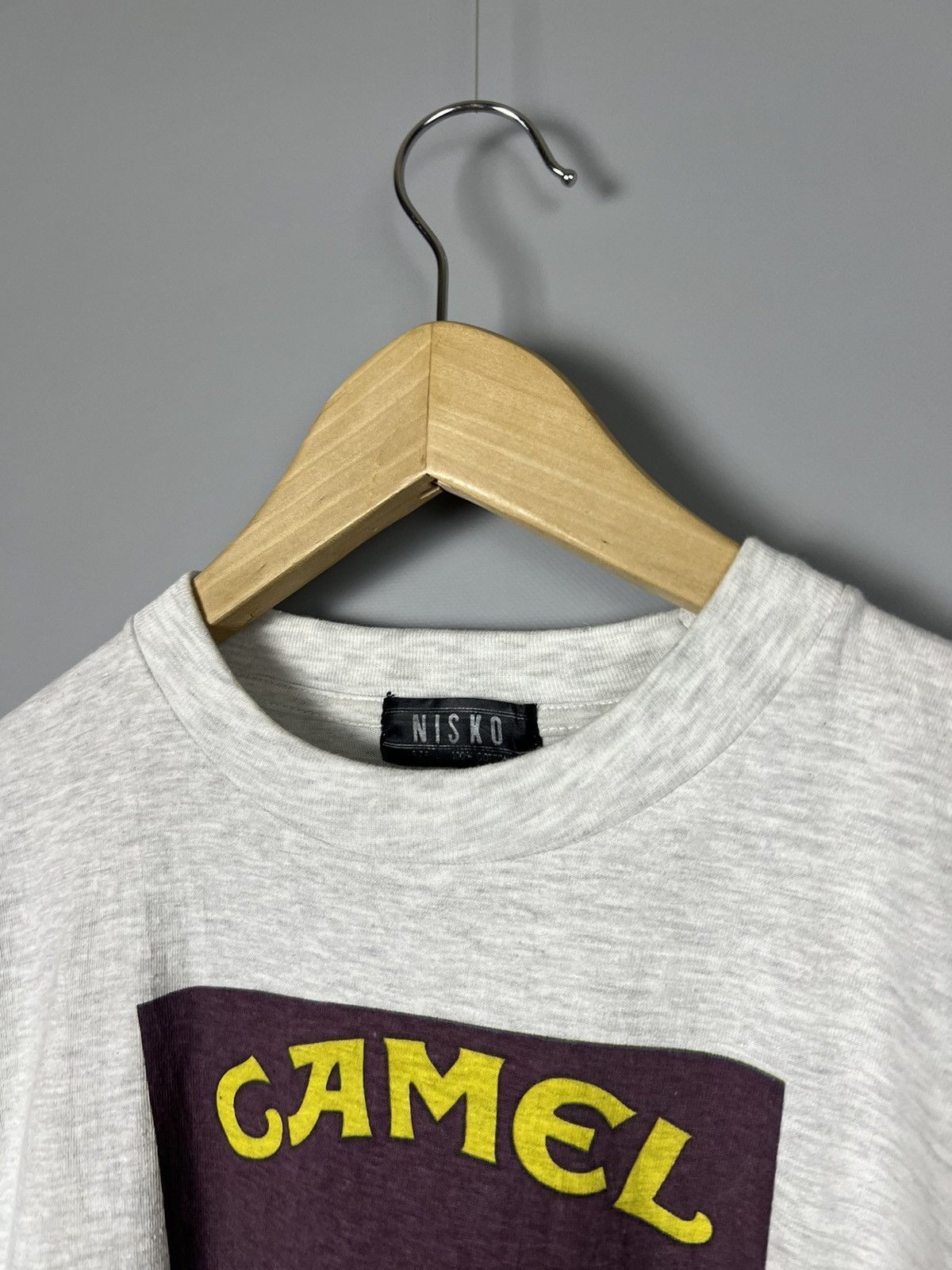 Camel S-M CAMEL Joe Camel on a motorcycle vintage tee Size US S / EU 44-46 / 1 - 4 Thumbnail