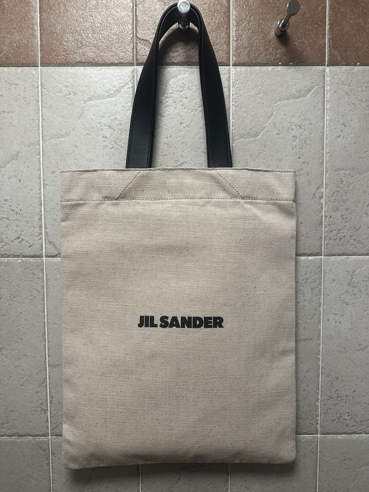 ★関税込★Jil Sander★canvas tote bag★キャンバス トート Jil Sander Book canvas tote bag Jil Sander